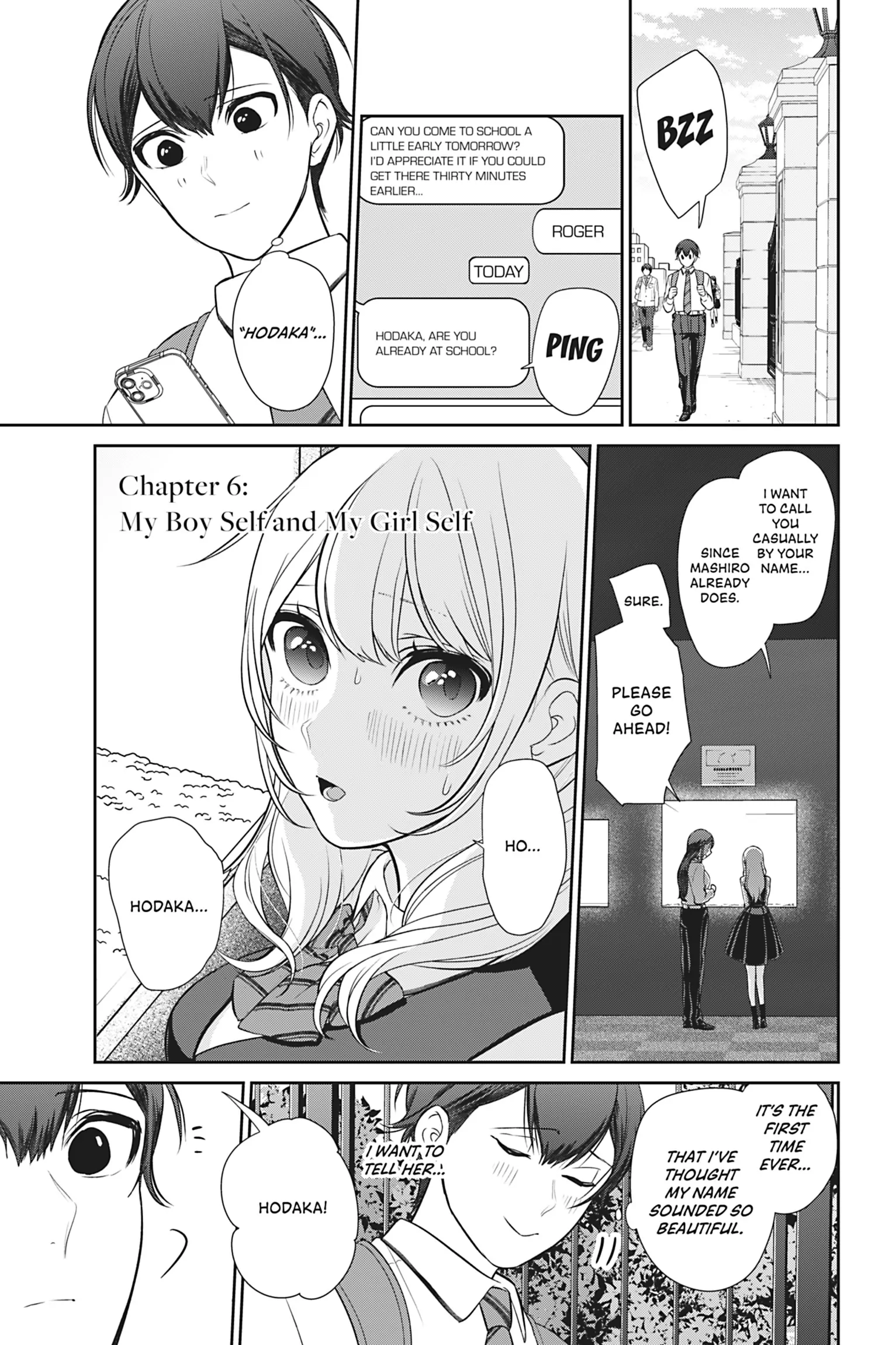 Read Boyfriend Sometimes Girlfriend chapter 6 image 1 on Lezhin