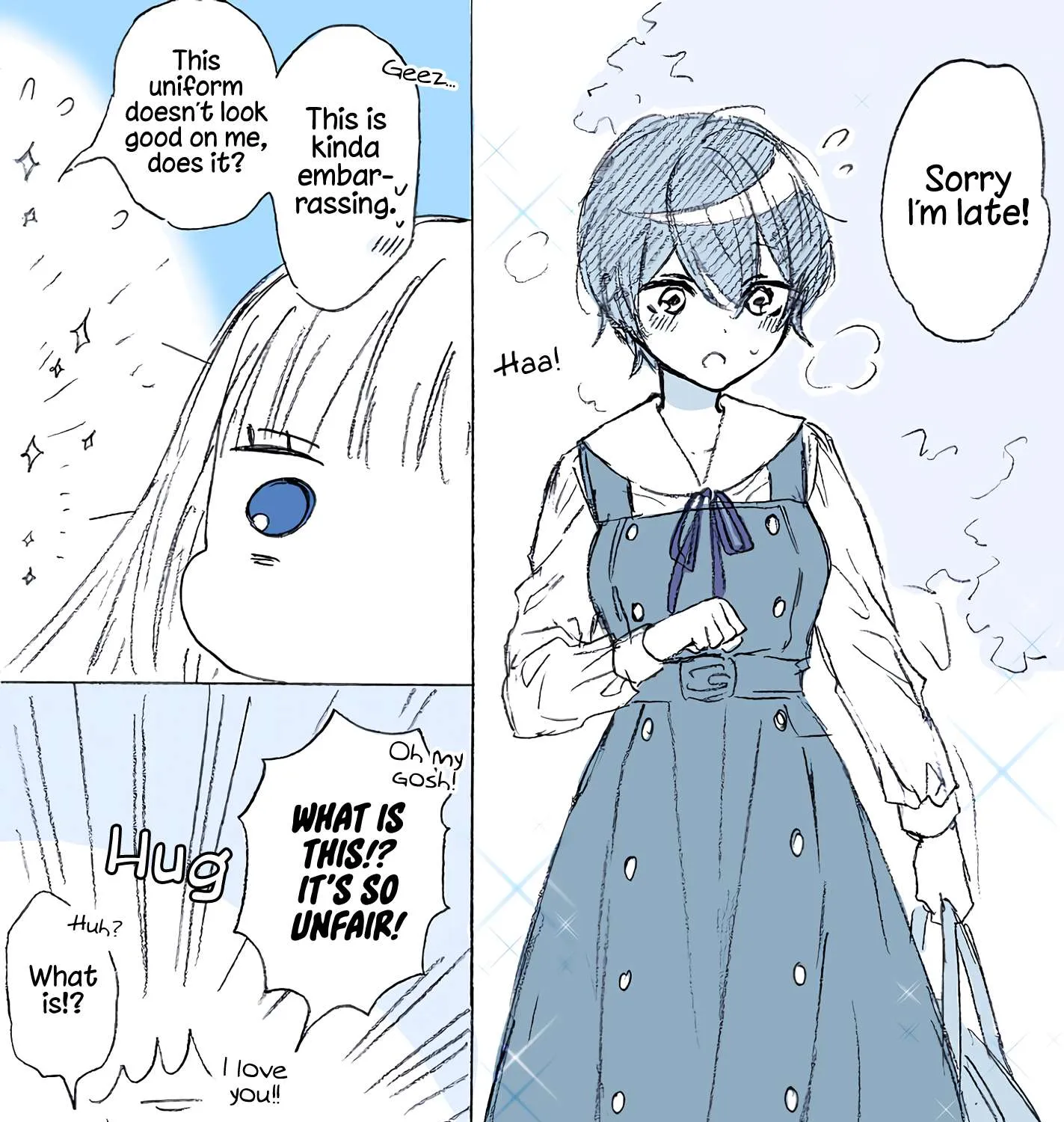 Read Boyish Girlfriend chapter 2 image 2 on Lezhin