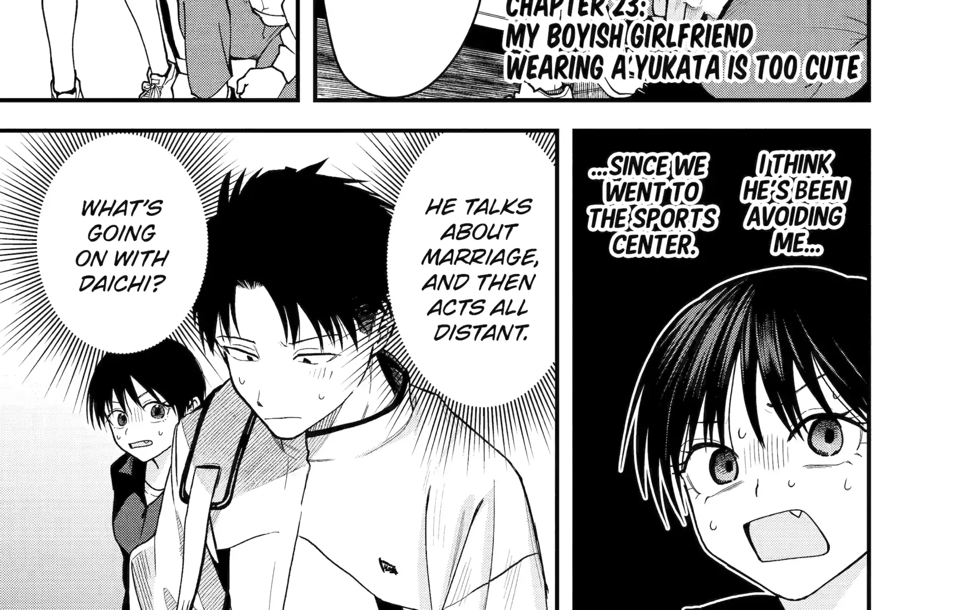 Read Boyish Girlfriend chapter 23 image 1 on Lezhin