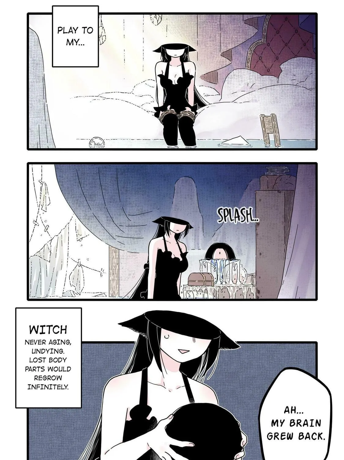 Read Brainless Witch (Colored) chapter 1 image 26 on Lezhin