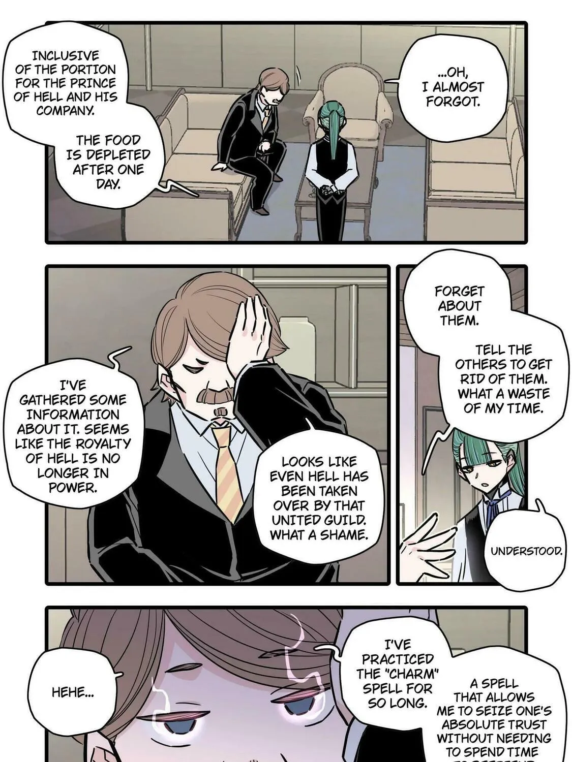 Read Brainless Witch (Colored) chapter 100 image 12 on Lezhin