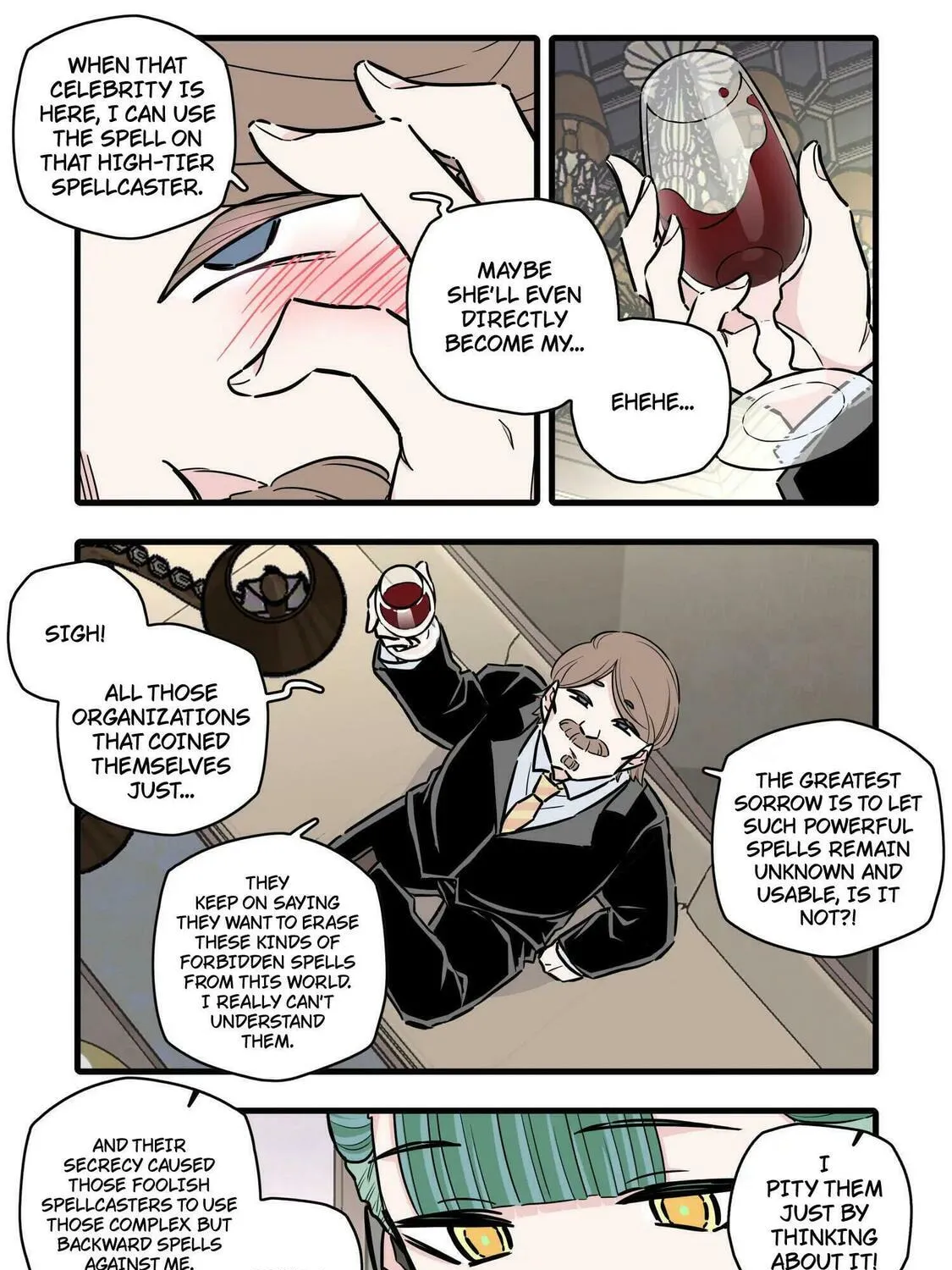 Read Brainless Witch (Colored) chapter 100 image 14 on Lezhin