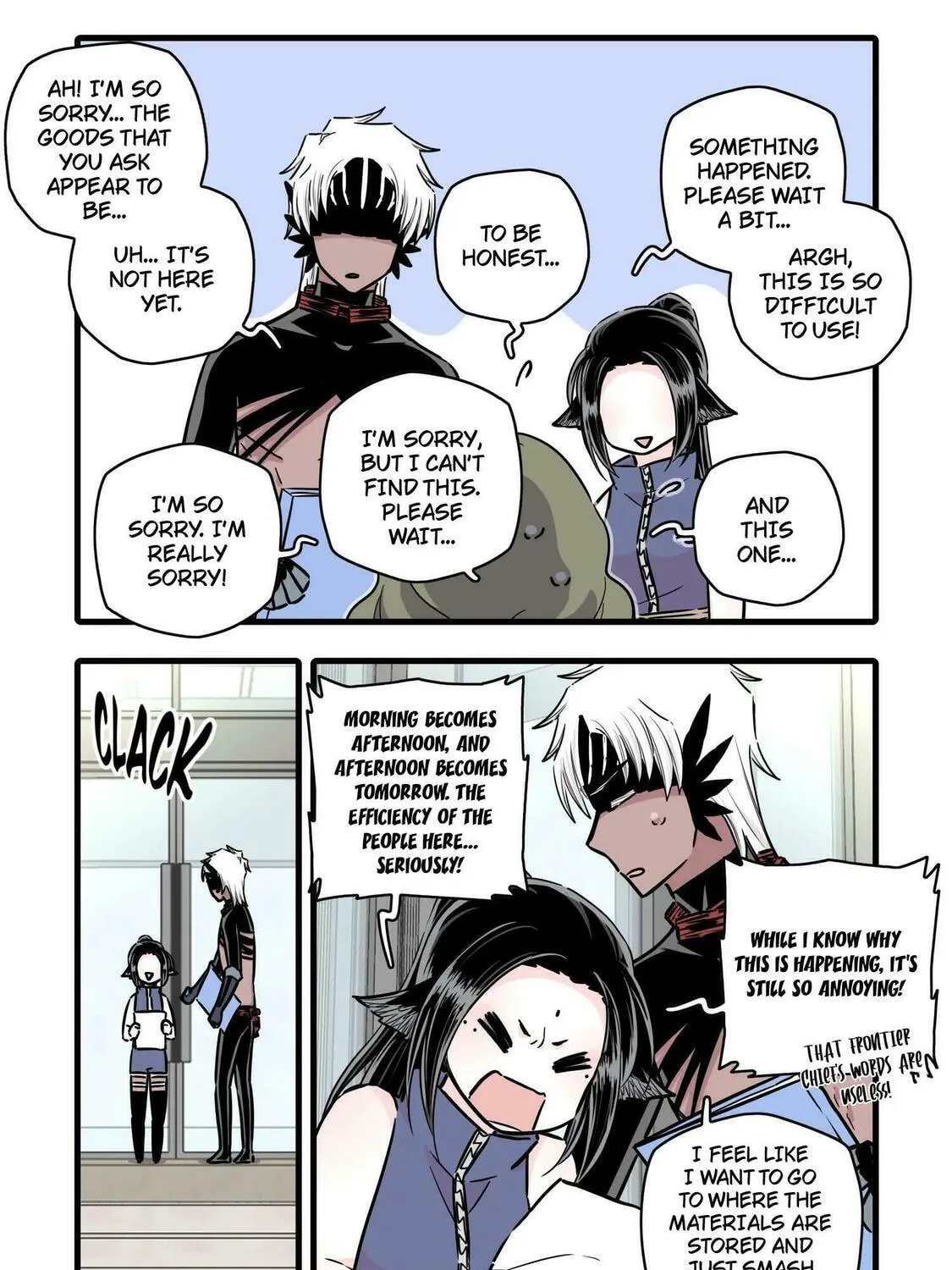 Read Brainless Witch (Colored) chapter 100 image 18 on Lezhin