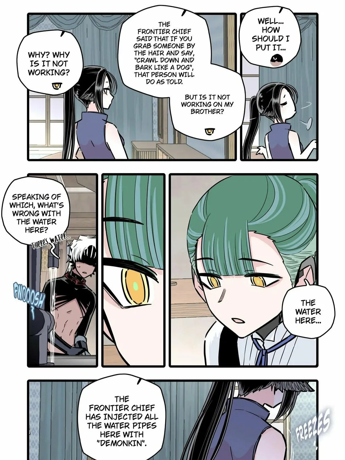 Read Brainless Witch (Colored) chapter 100 image 26 on Lezhin