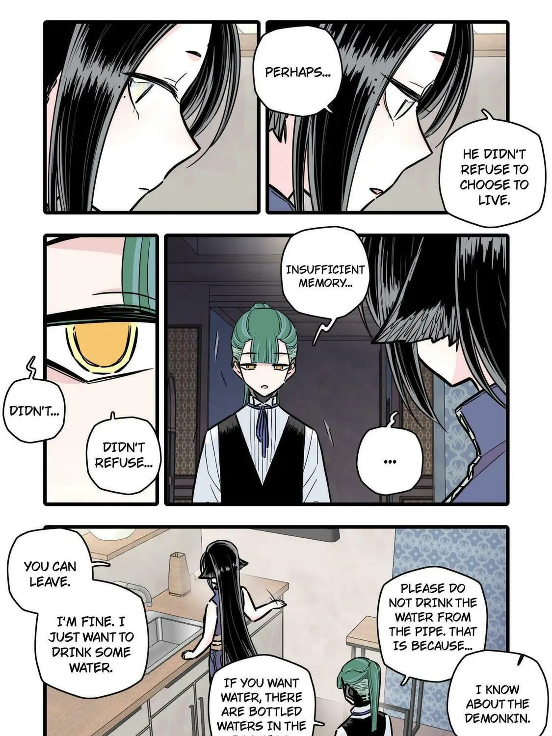Read Brainless Witch (Colored) chapter 102 image 8 on Lezhin