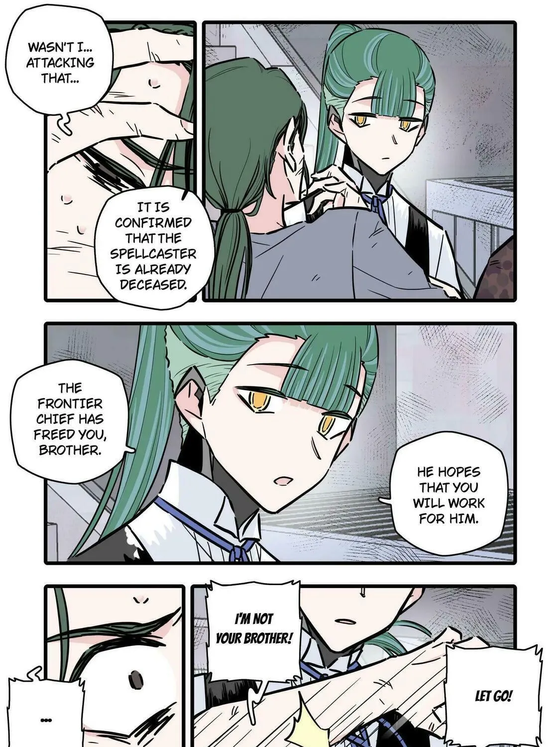 Read Brainless Witch (Colored) chapter 106 image 4 on Lezhin