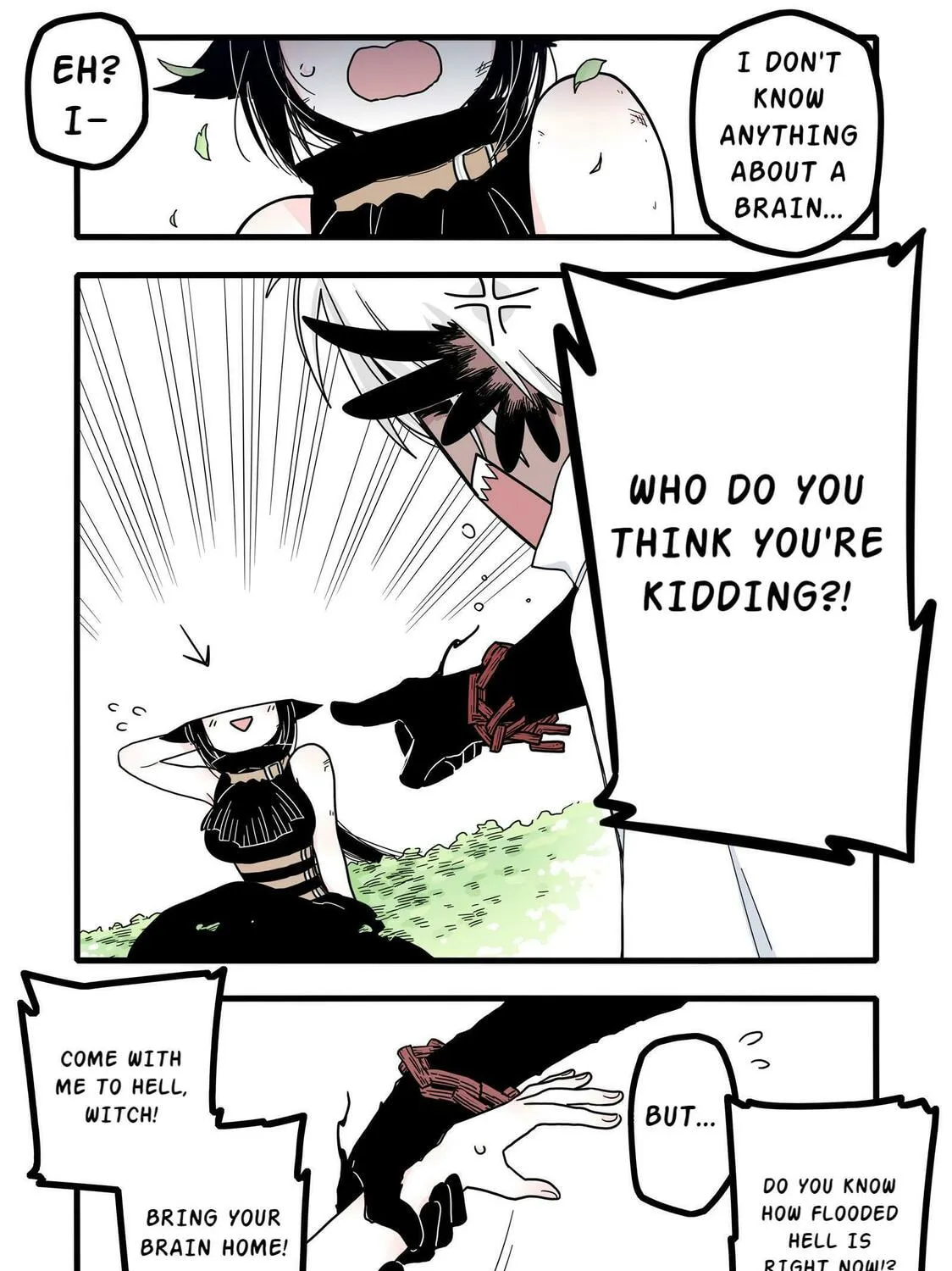 Read Brainless Witch (Colored) chapter 2 image 12 on Lezhin