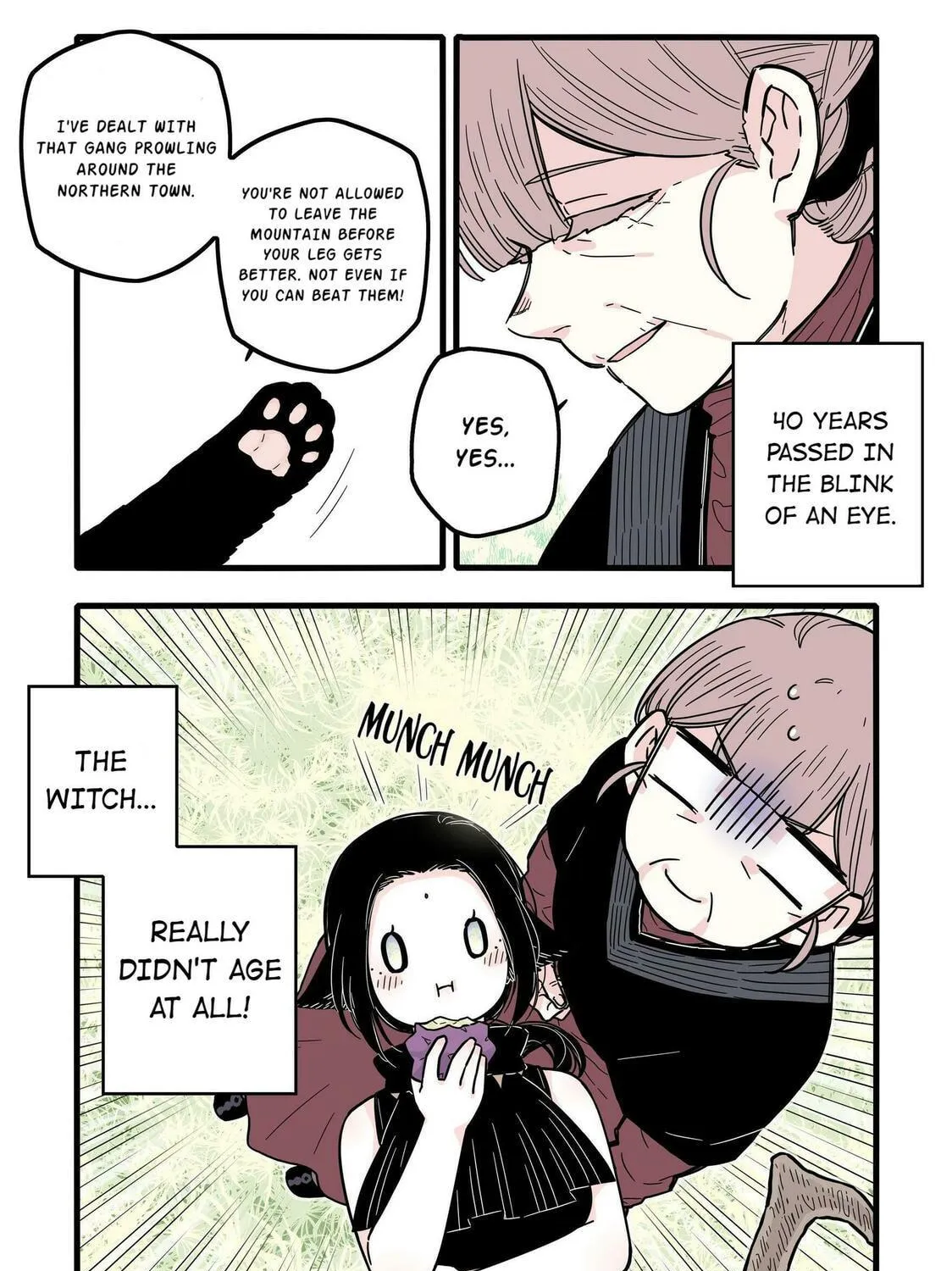 Read Brainless Witch (Colored) chapter 21 image 4 on Lezhin