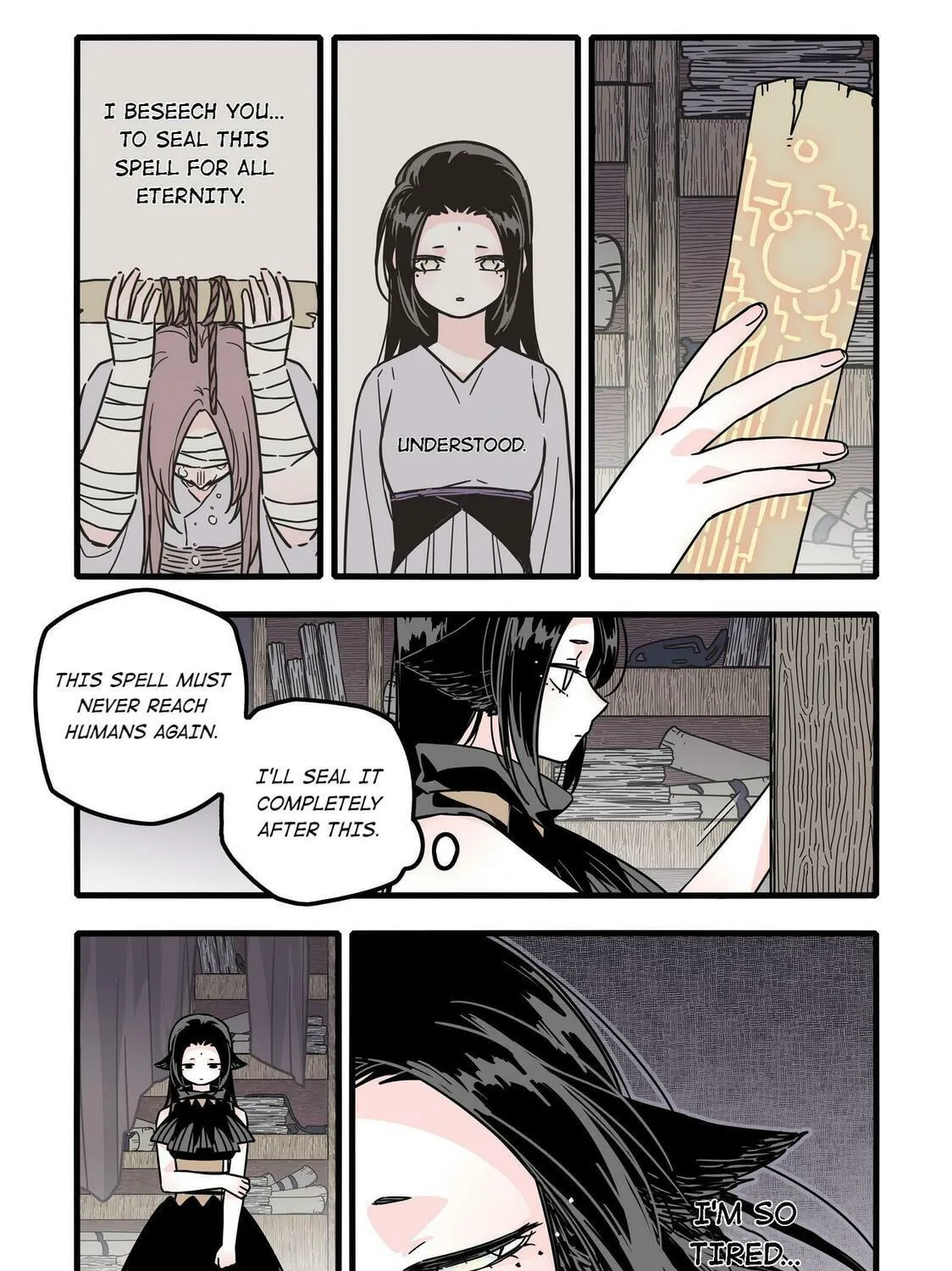 Read Brainless Witch (Colored) chapter 34 image 18 on Lezhin