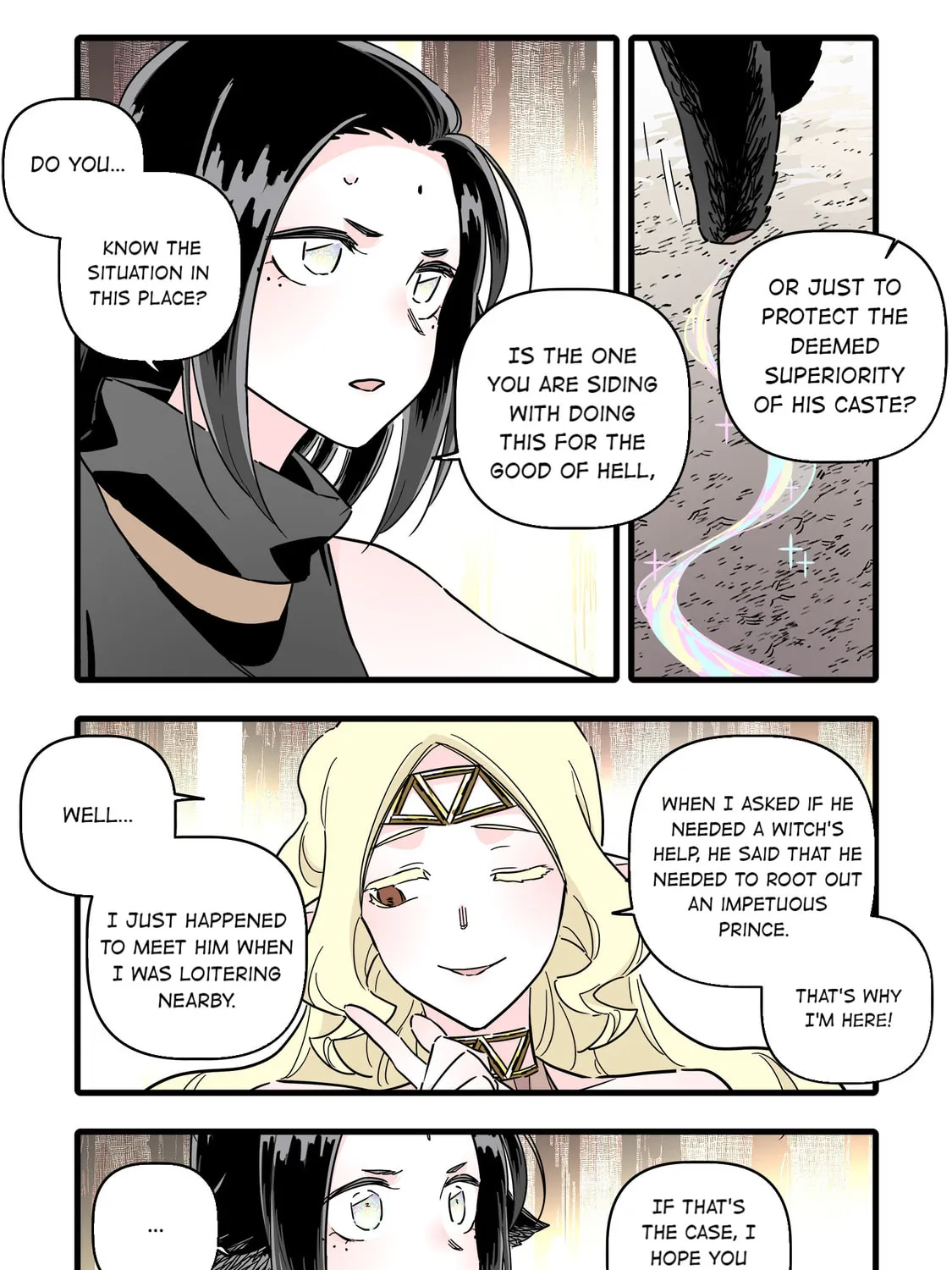 Read Brainless Witch (Colored) chapter 78 image 6 on Lezhin