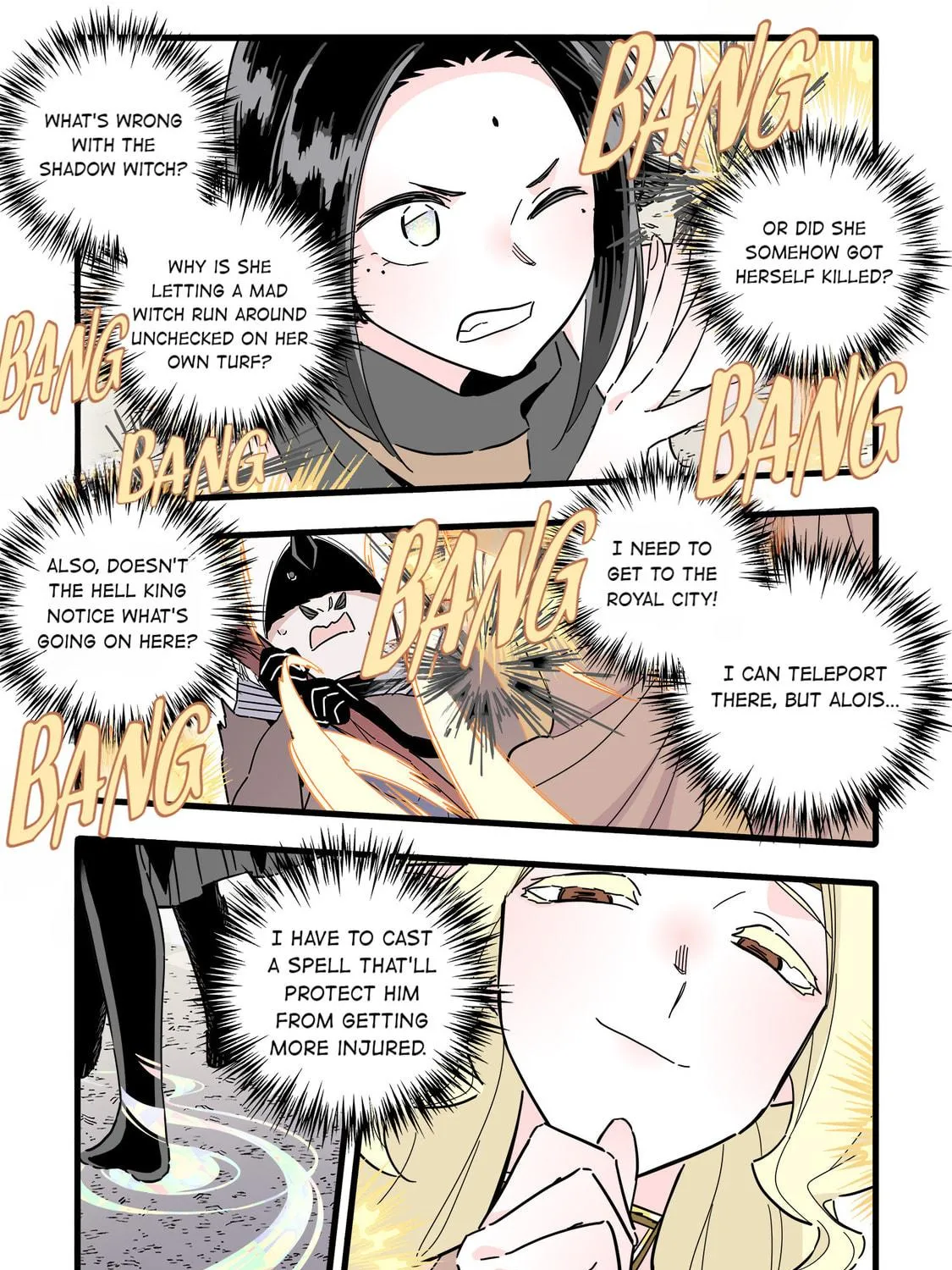 Read Brainless Witch (Colored) chapter 79 image 4 on Lezhin