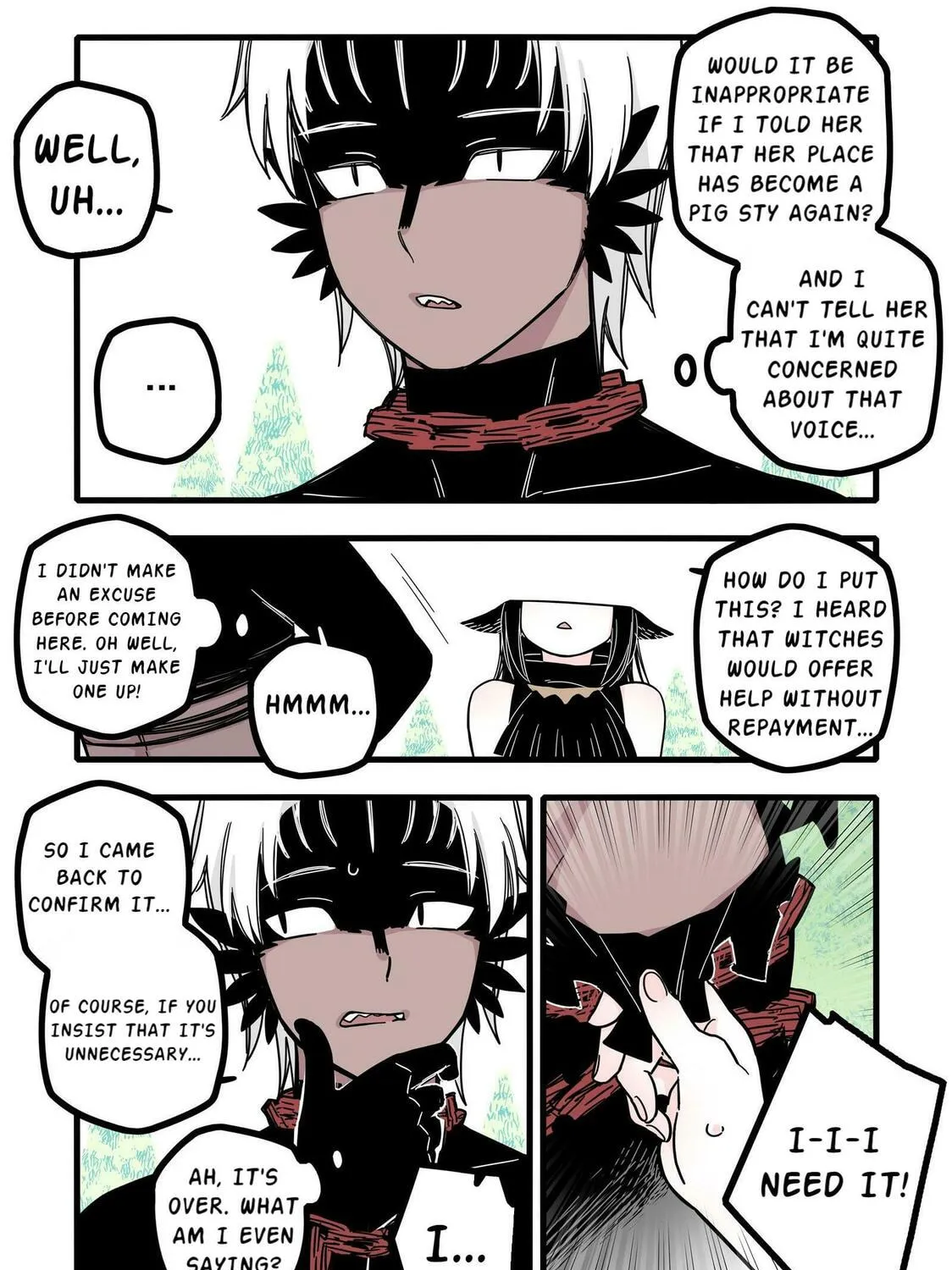 Read Brainless Witch (Colored) chapter 8 image 6 on Lezhin