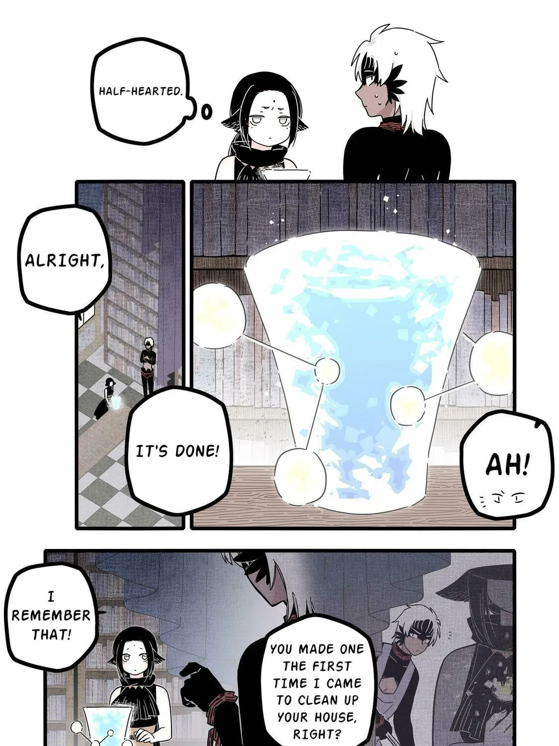 Read Brainless Witch (Colored) chapter 9 image 12 on Lezhin