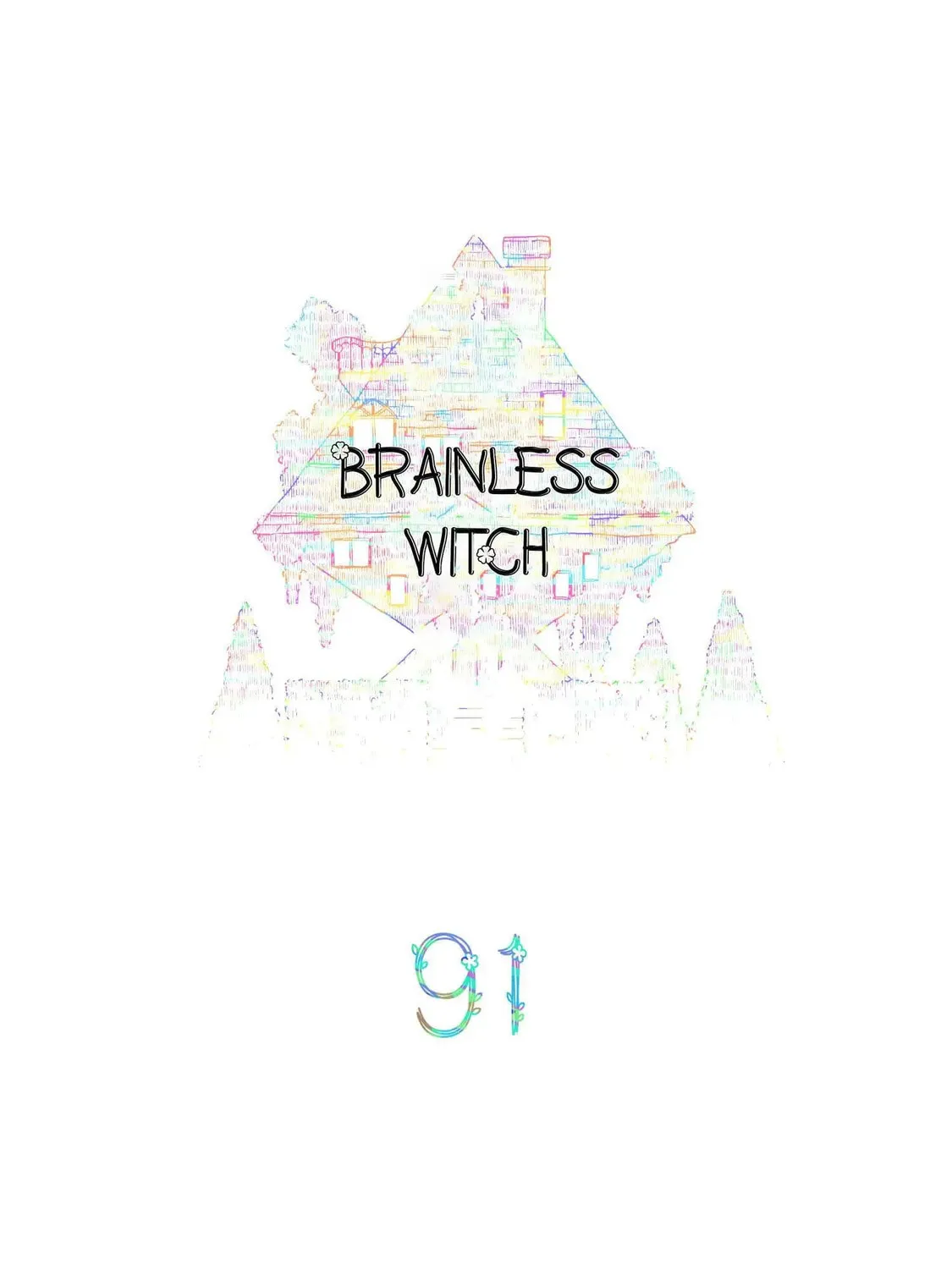 Read Brainless Witch (Colored) chapter 91 image 2 on Lezhin
