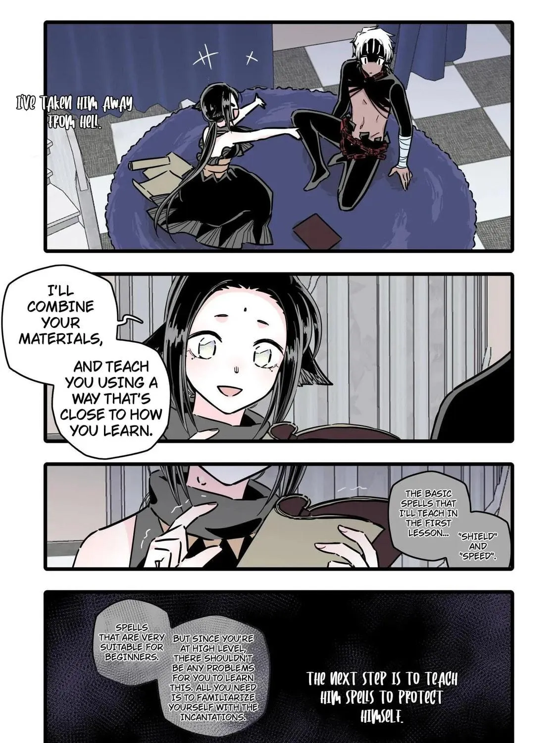 Read Brainless Witch (Colored) chapter 92 image 8 on Lezhin