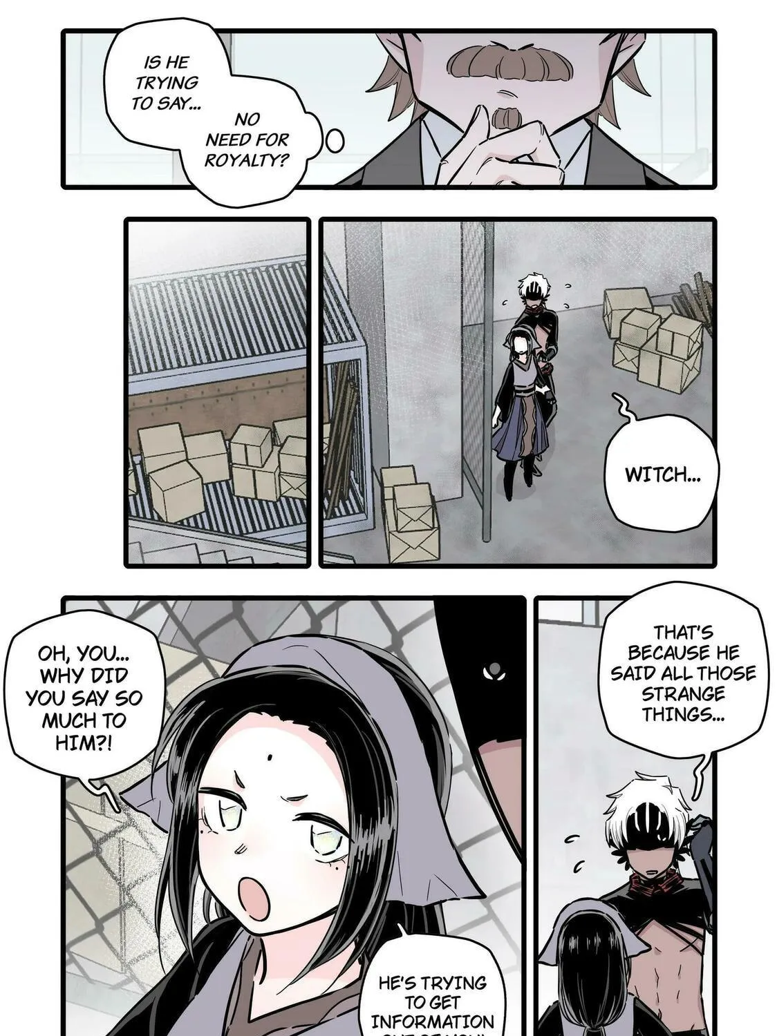Read Brainless Witch (Colored) chapter 96 image 18 on Lezhin