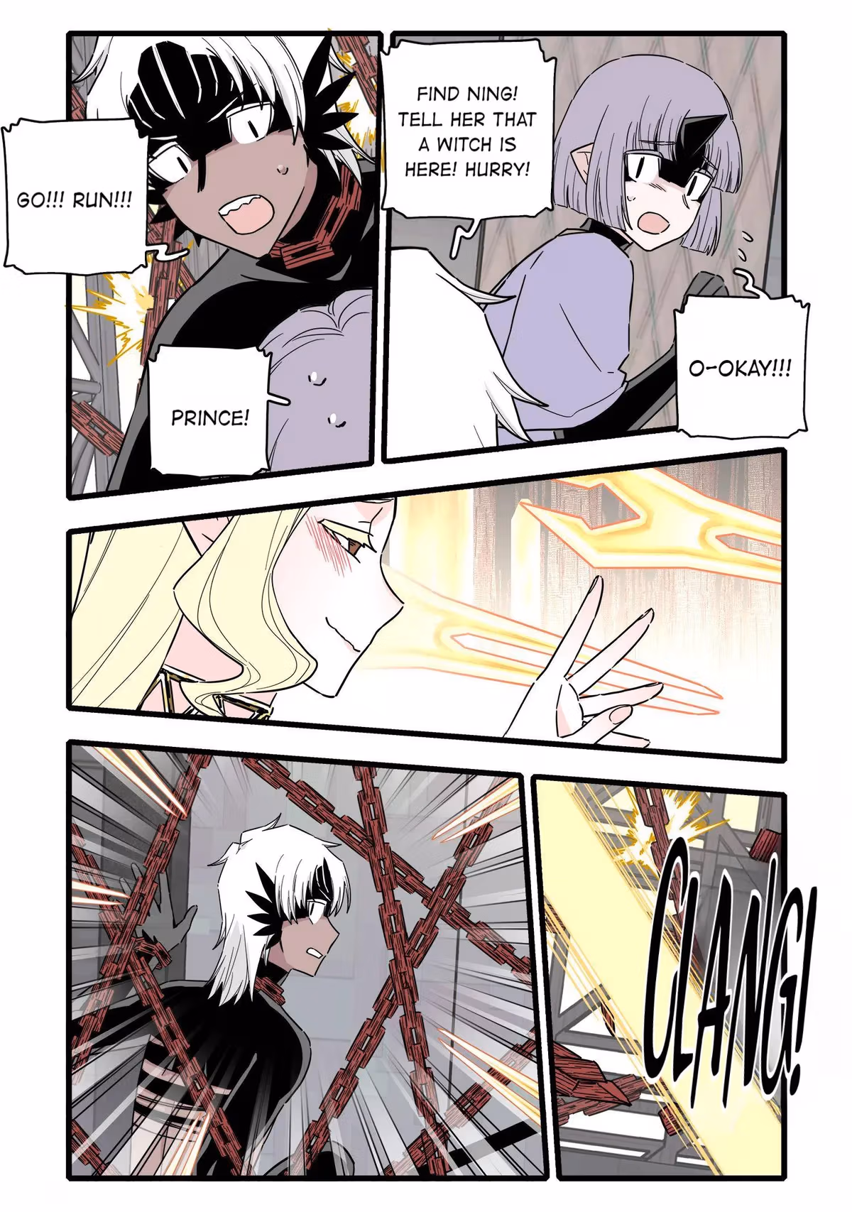 Brainless Witch Chapter 74 page 8 - 
