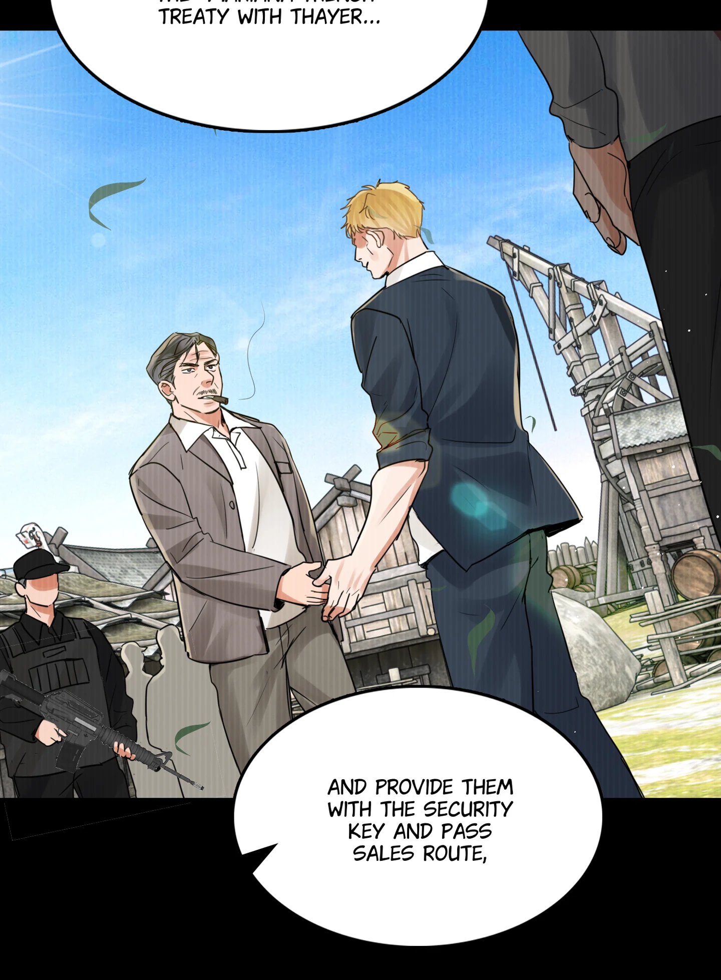 Breaking Through the Clouds 2: Devouring the Seas Chapter 20.4 page 28 - 