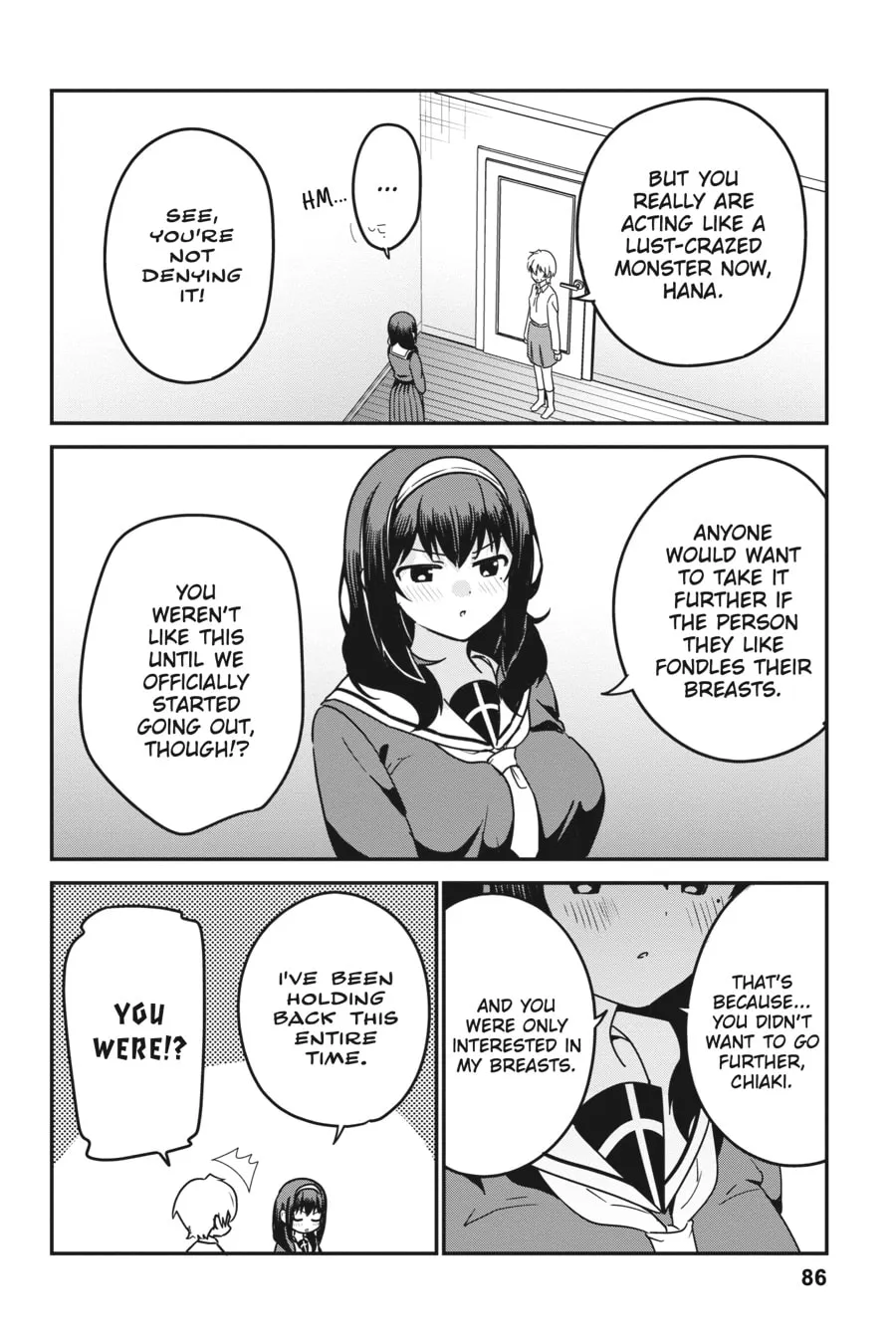 Breasts Are My Favorite Things in the World! Chapter 69 page 4 - 