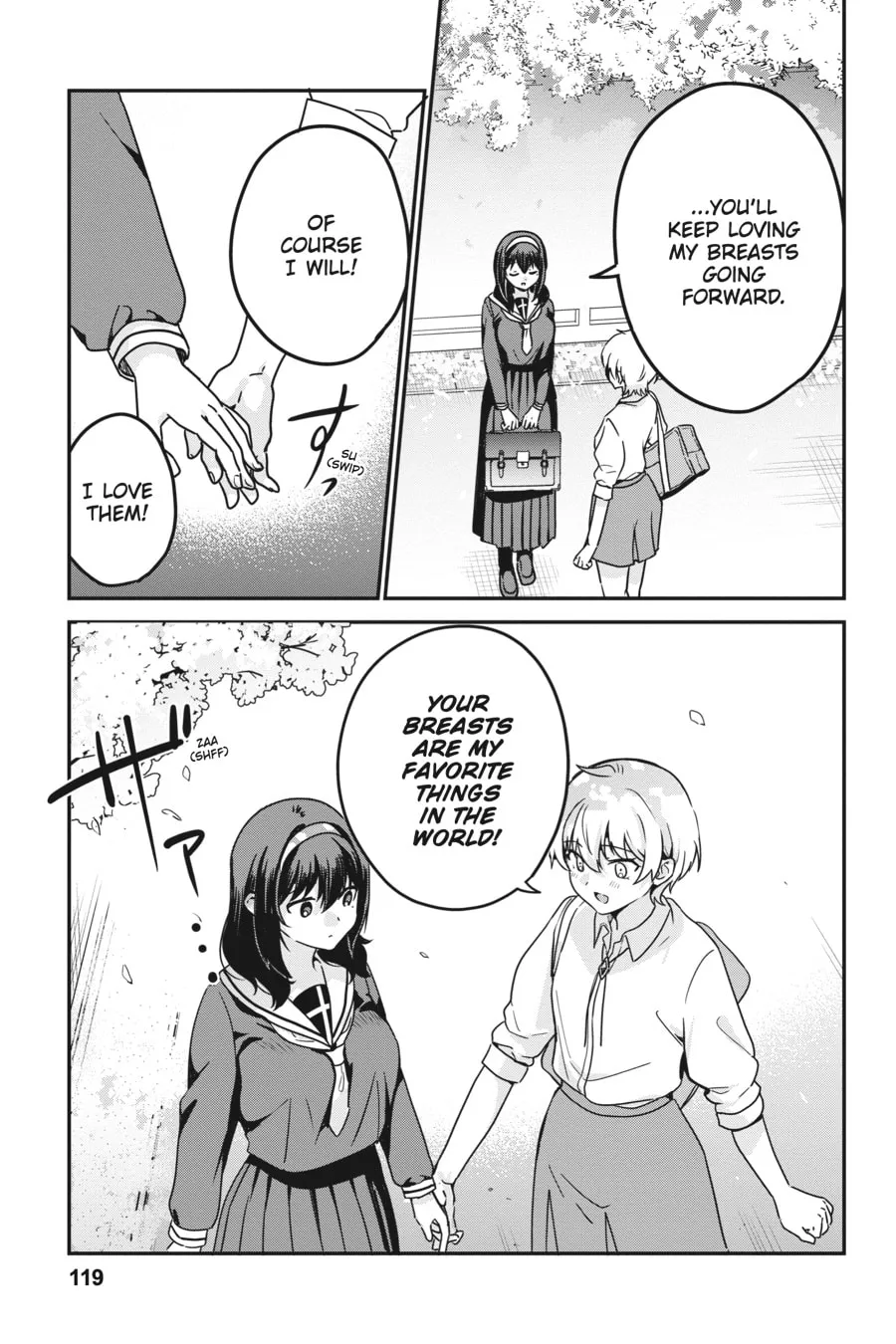 Breasts Are My Favorite Things in the World! Chapter 71 page 8 - 