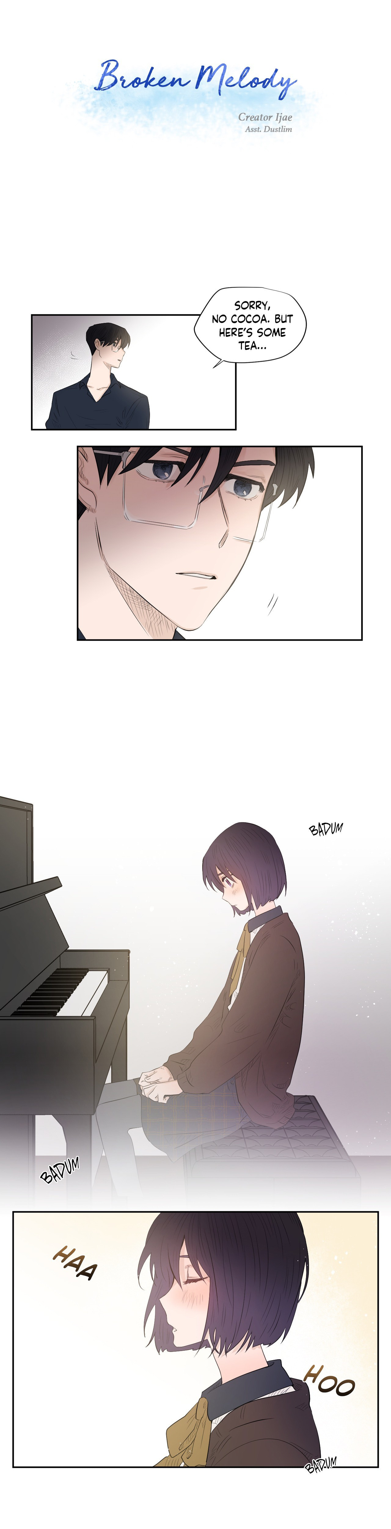 Read Broken Melody chapter 6 image 1 on Lezhin