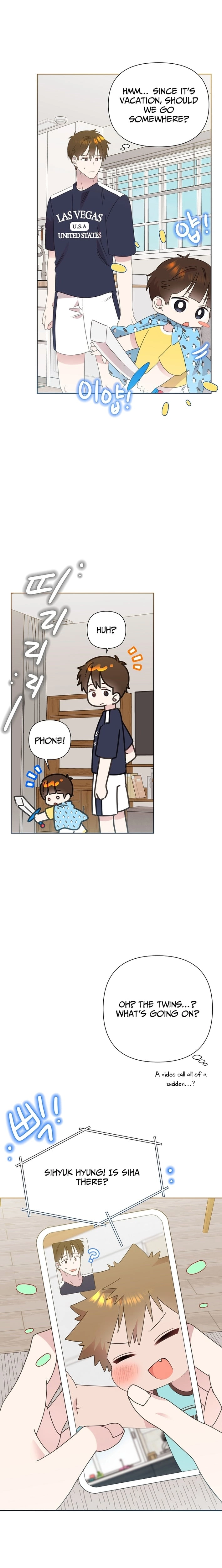 Read Brother, Am I Cute? chapter 84 image 3 on Lezhin