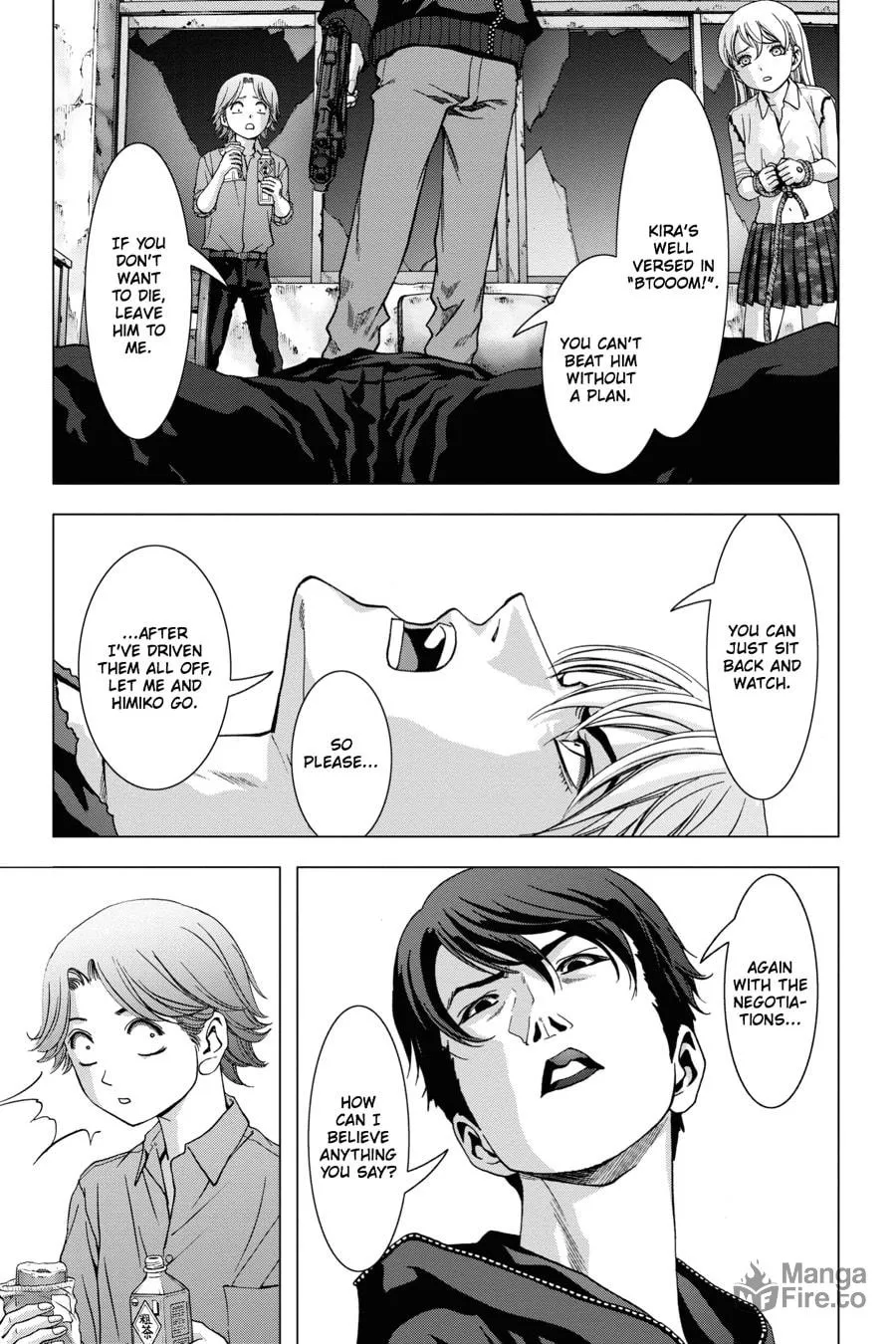 Read Btooom! chapter 100 image 8 on Lezhin