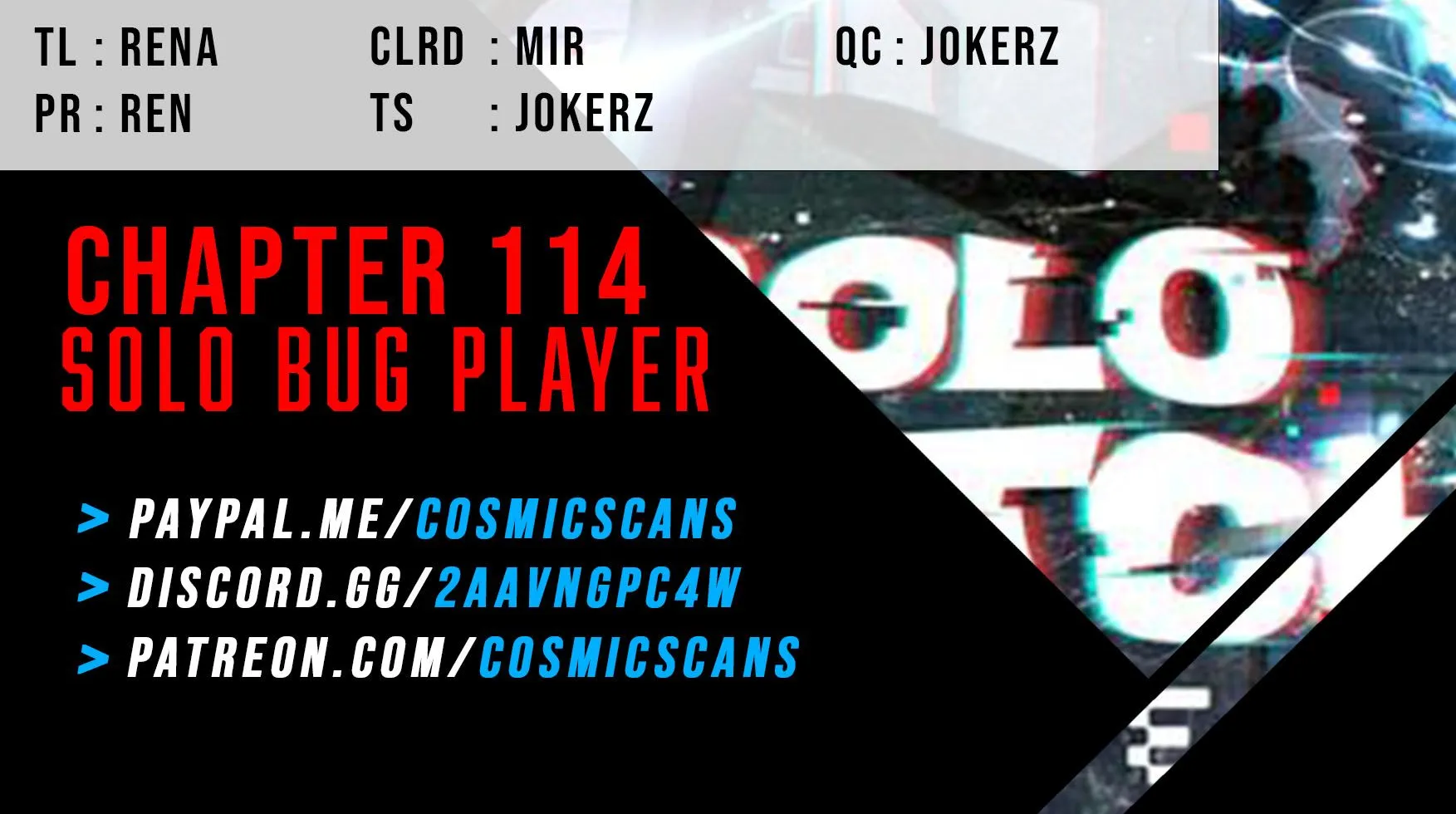 Read Bug Player chapter 114 image 1 on Lezhin