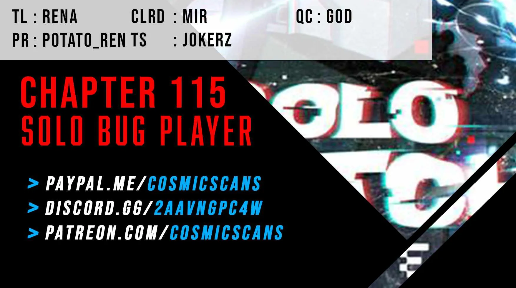 Read Bug Player chapter 115 image 1 on Lezhin