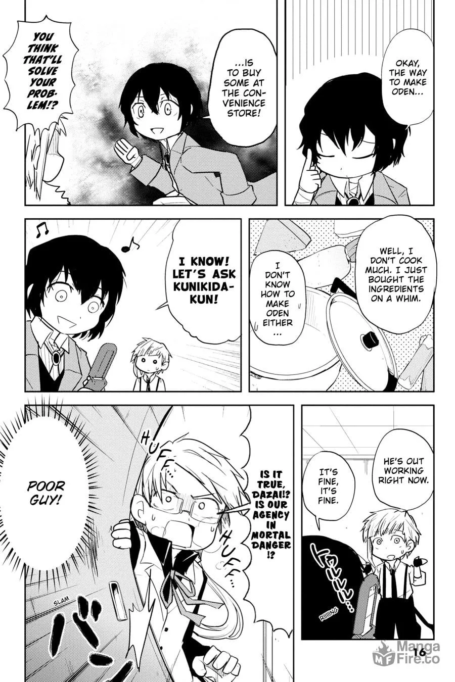 Read Bungo Stray Dogs: Wan! chapter 1 image 14 on Lezhin