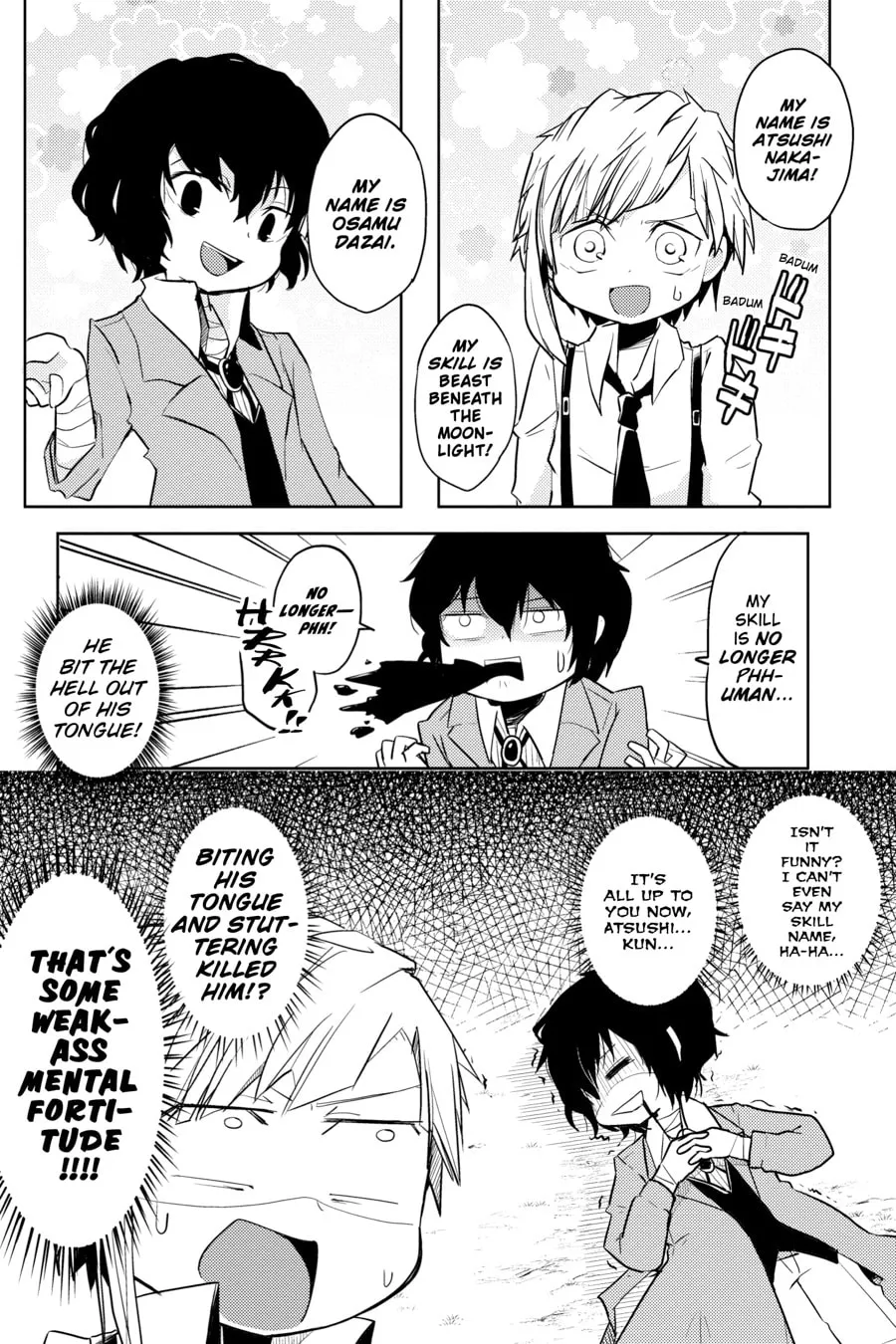 Read Bungo Stray Dogs: Wan! chapter 1 image 3 on Lezhin