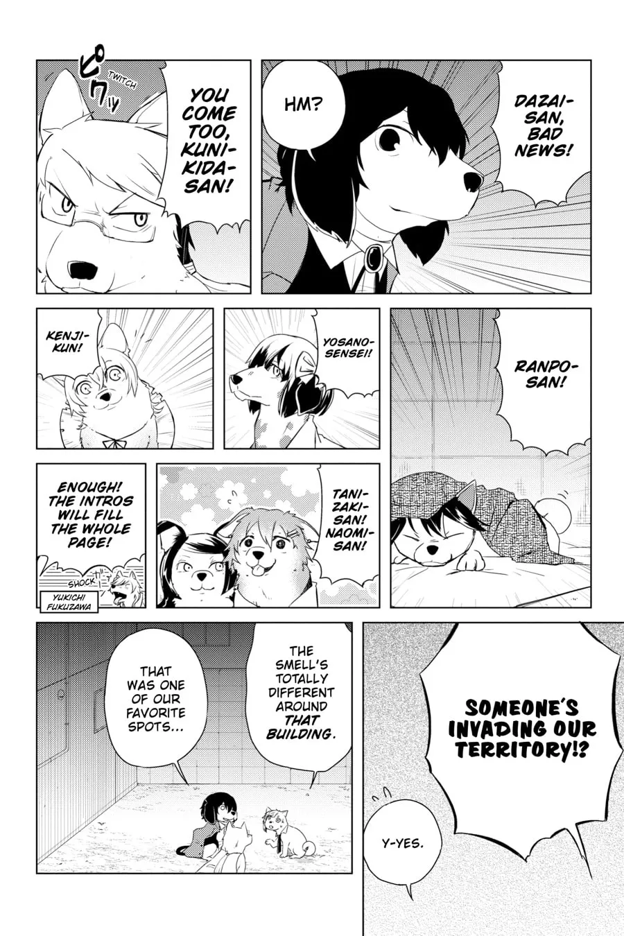 Read Bungo Stray Dogs: Wan! chapter 10 image 1 on Lezhin