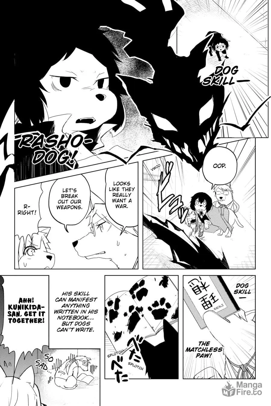 Read Bungo Stray Dogs: Wan! chapter 10 image 4 on Lezhin