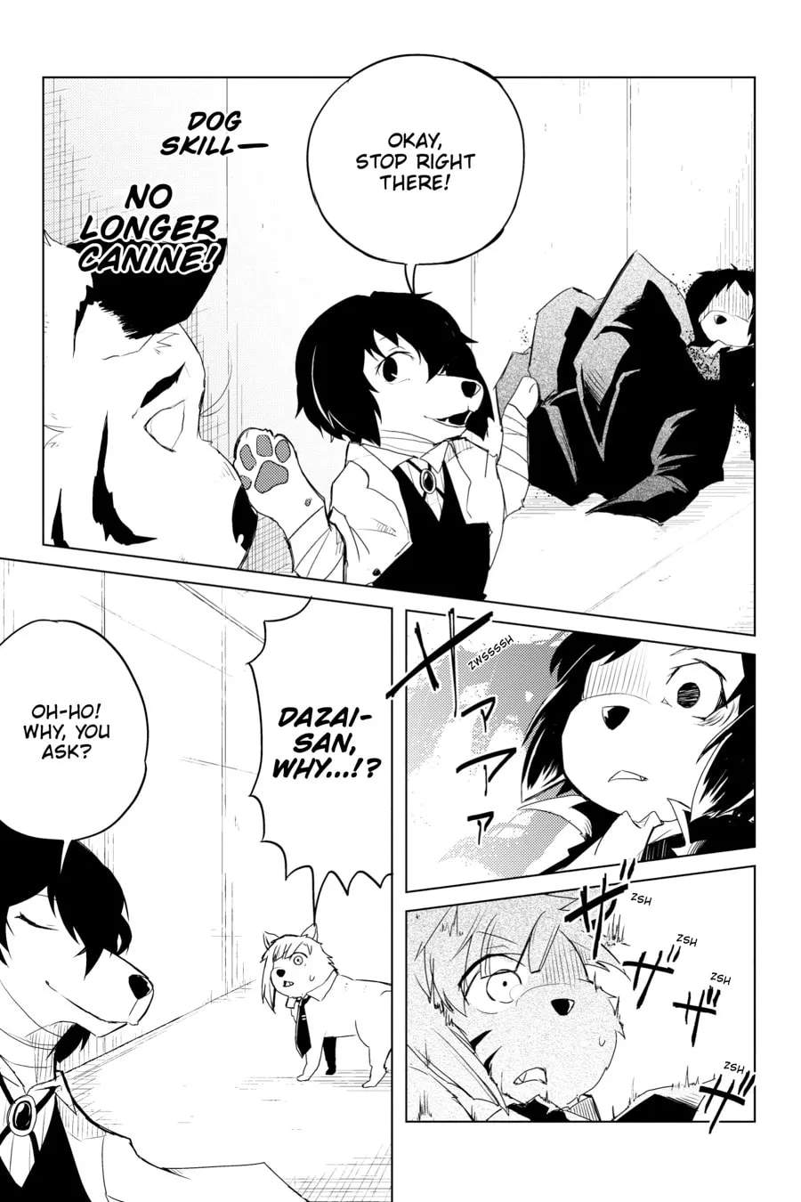 Read Bungo Stray Dogs: Wan! chapter 10 image 6 on Lezhin