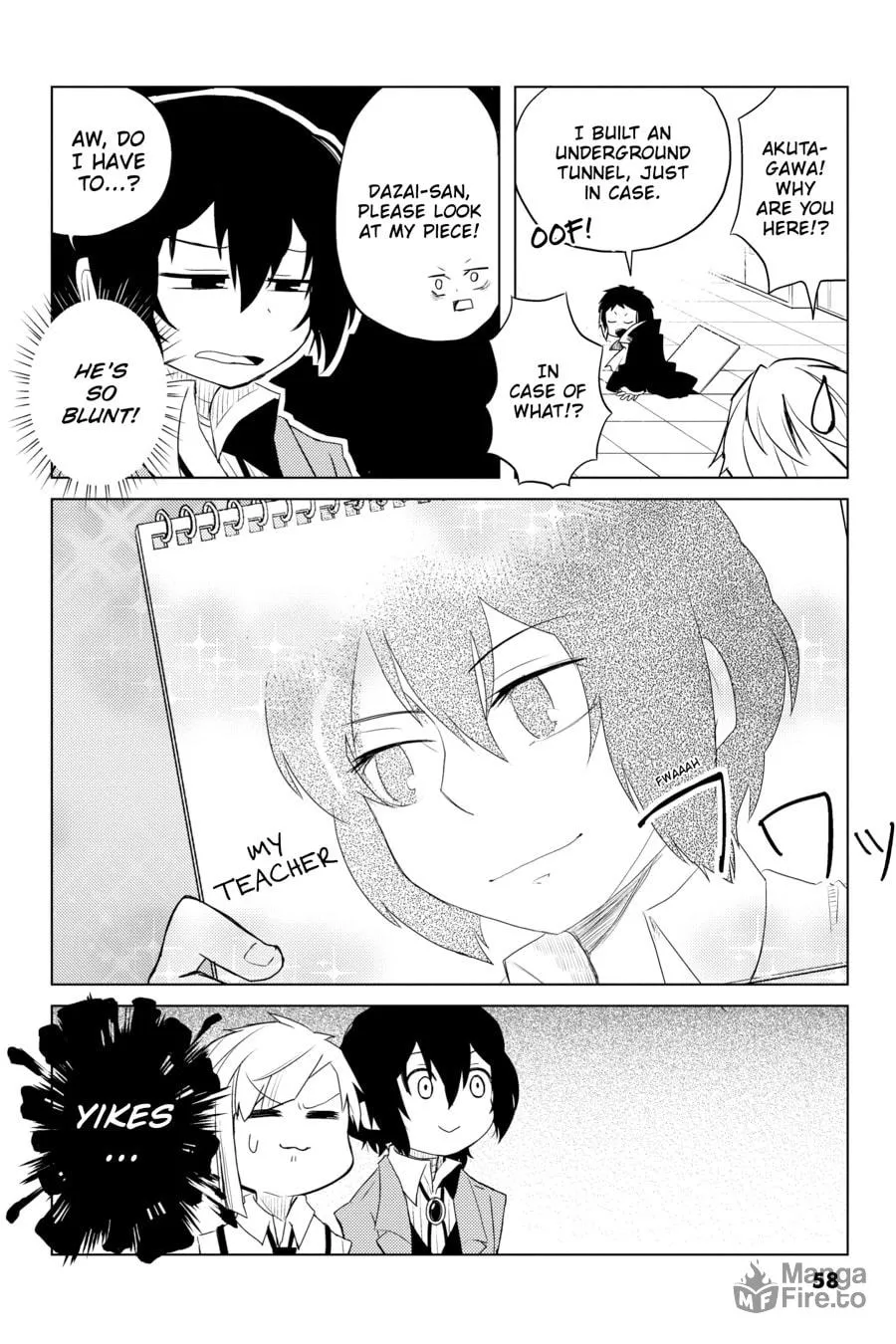 Read Bungo Stray Dogs: Wan! chapter 12 image 5 on Lezhin