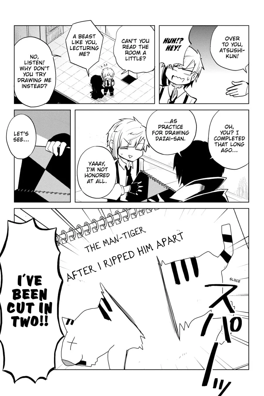 Read Bungo Stray Dogs: Wan! chapter 12 image 6 on Lezhin