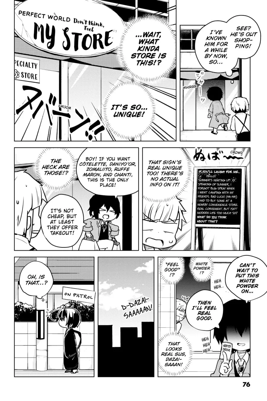Read Bungo Stray Dogs: Wan! chapter 127 image 3 on Lezhin