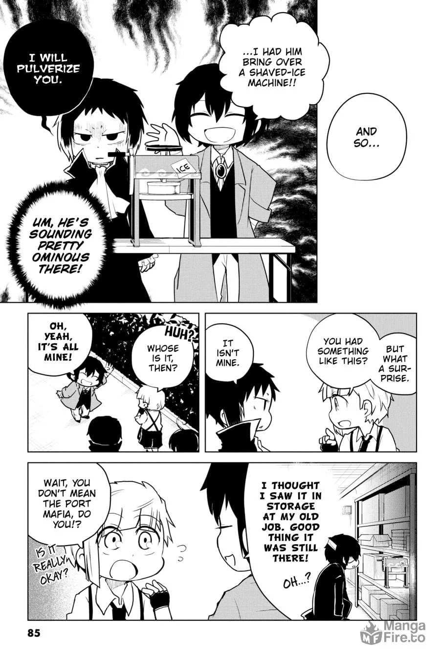 Read Bungo Stray Dogs: Wan! chapter 128 image 2 on Lezhin