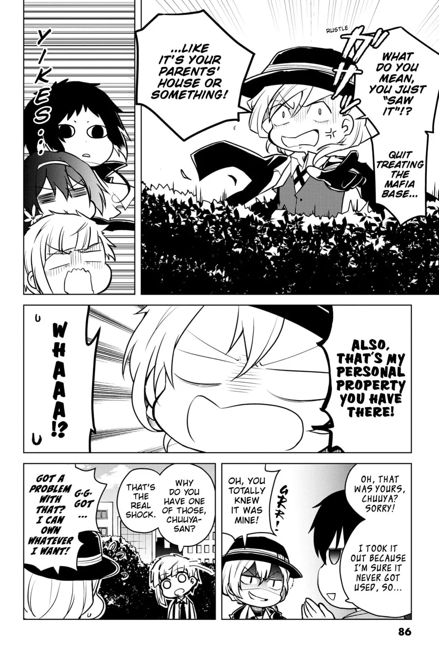 Read Bungo Stray Dogs: Wan! chapter 128 image 3 on Lezhin