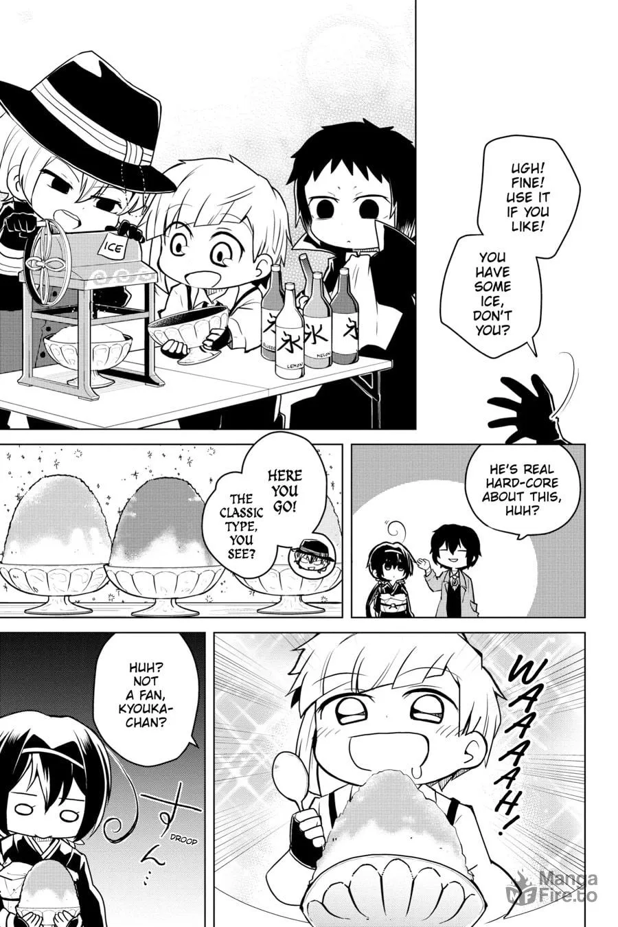 Read Bungo Stray Dogs: Wan! chapter 128 image 4 on Lezhin