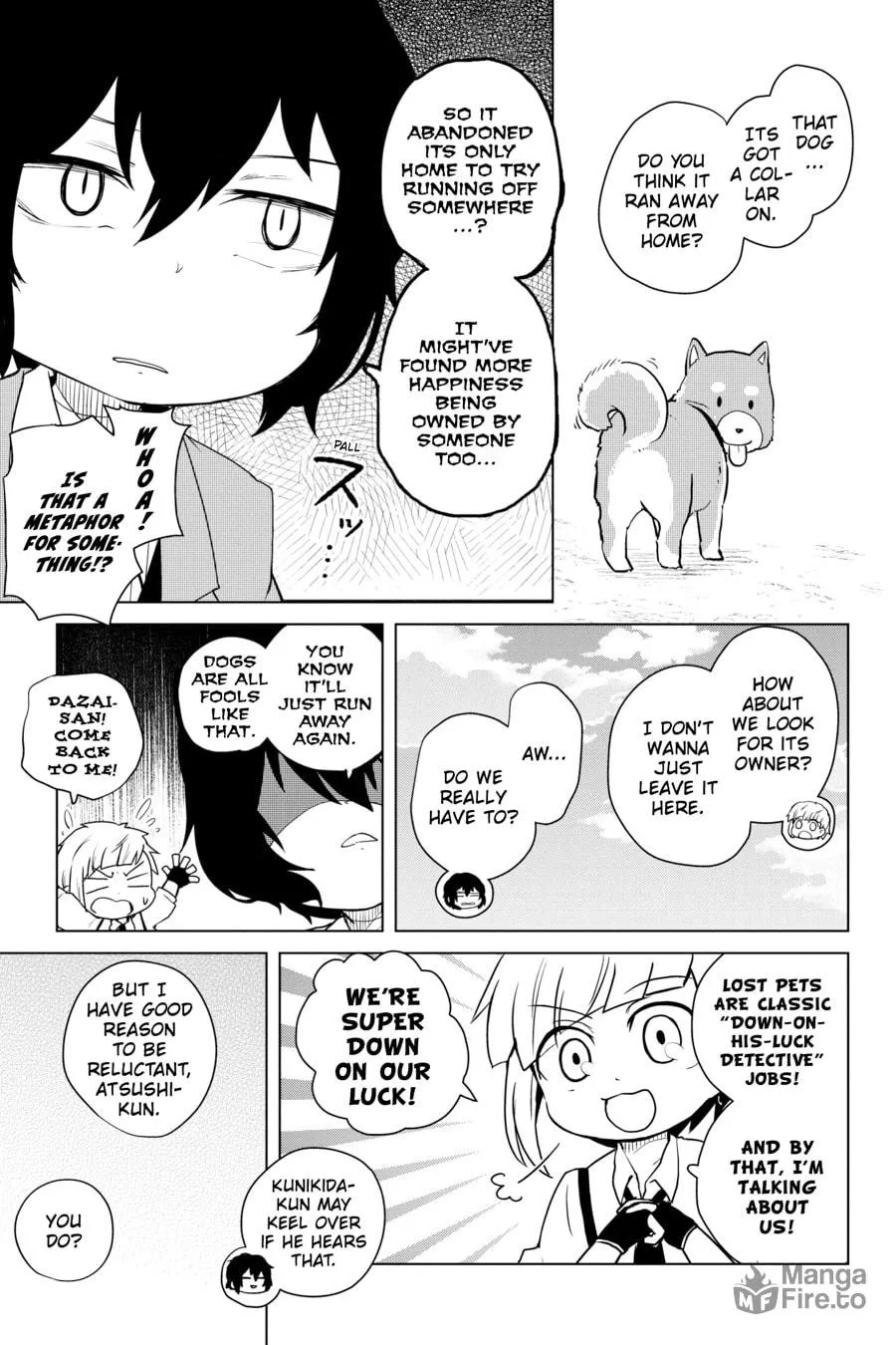 Read Bungo Stray Dogs: Wan! chapter 130 image 2 on Lezhin