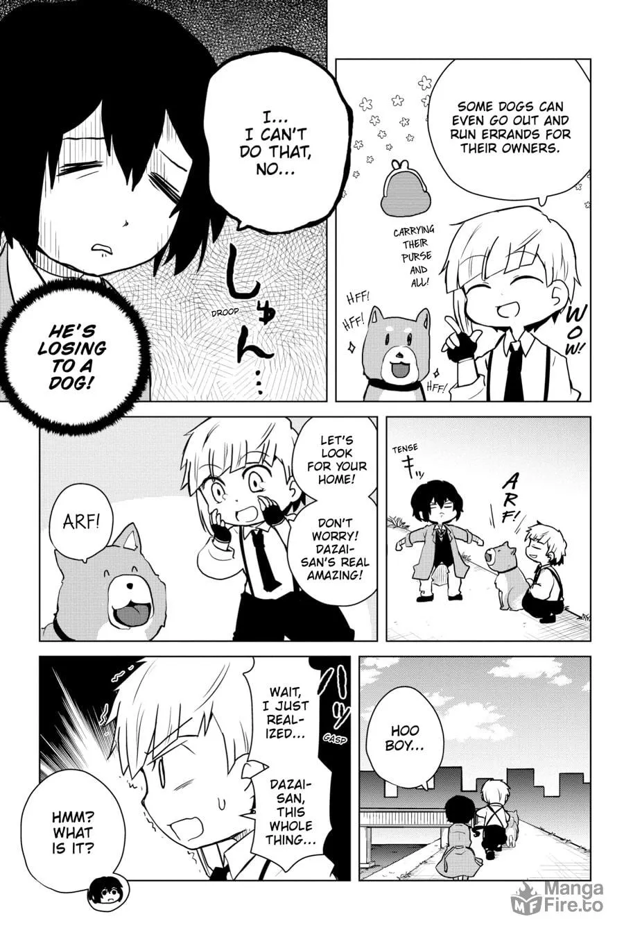 Read Bungo Stray Dogs: Wan! chapter 130 image 4 on Lezhin