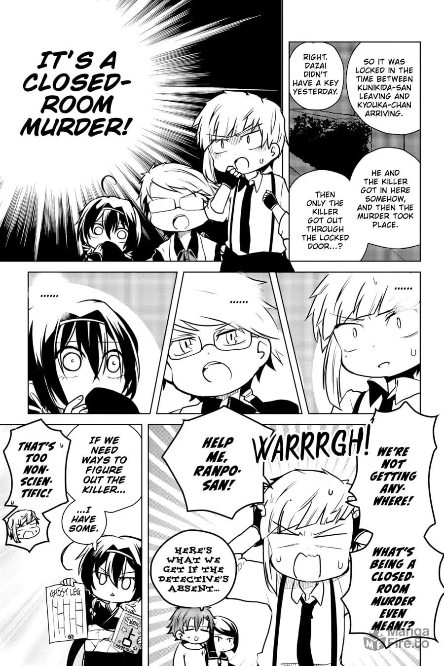 Read Bungo Stray Dogs: Wan! chapter 131 image 4 on Lezhin