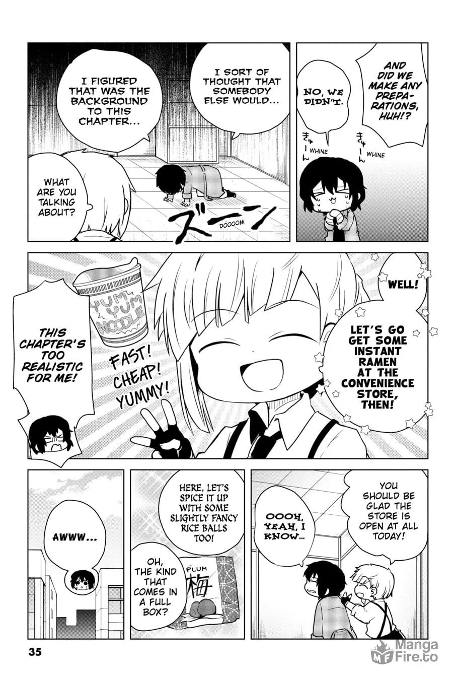 Read Bungo Stray Dogs: Wan! chapter 135 image 2 on Lezhin