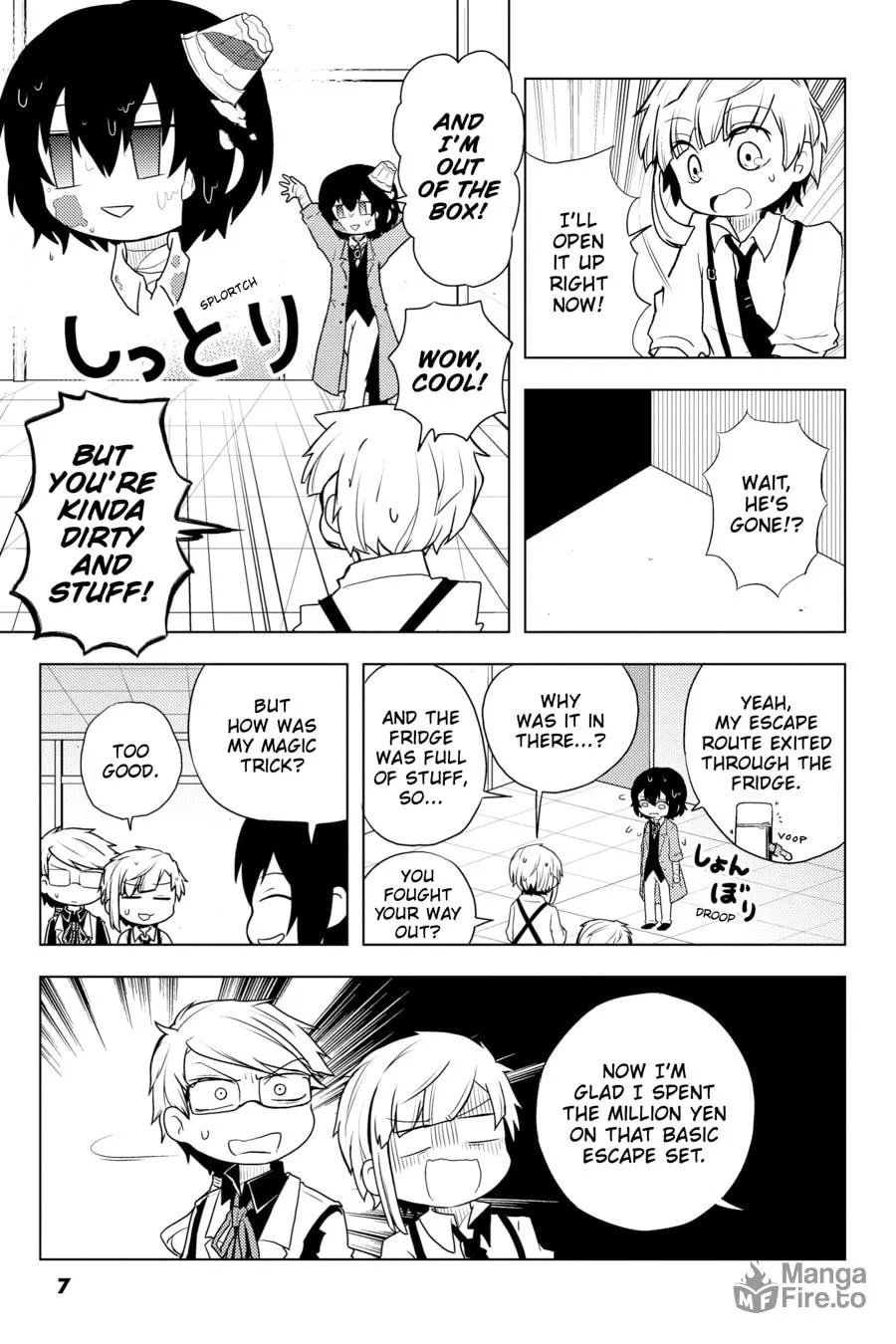 Read Bungo Stray Dogs: Wan! chapter 16 image 4 on Lezhin
