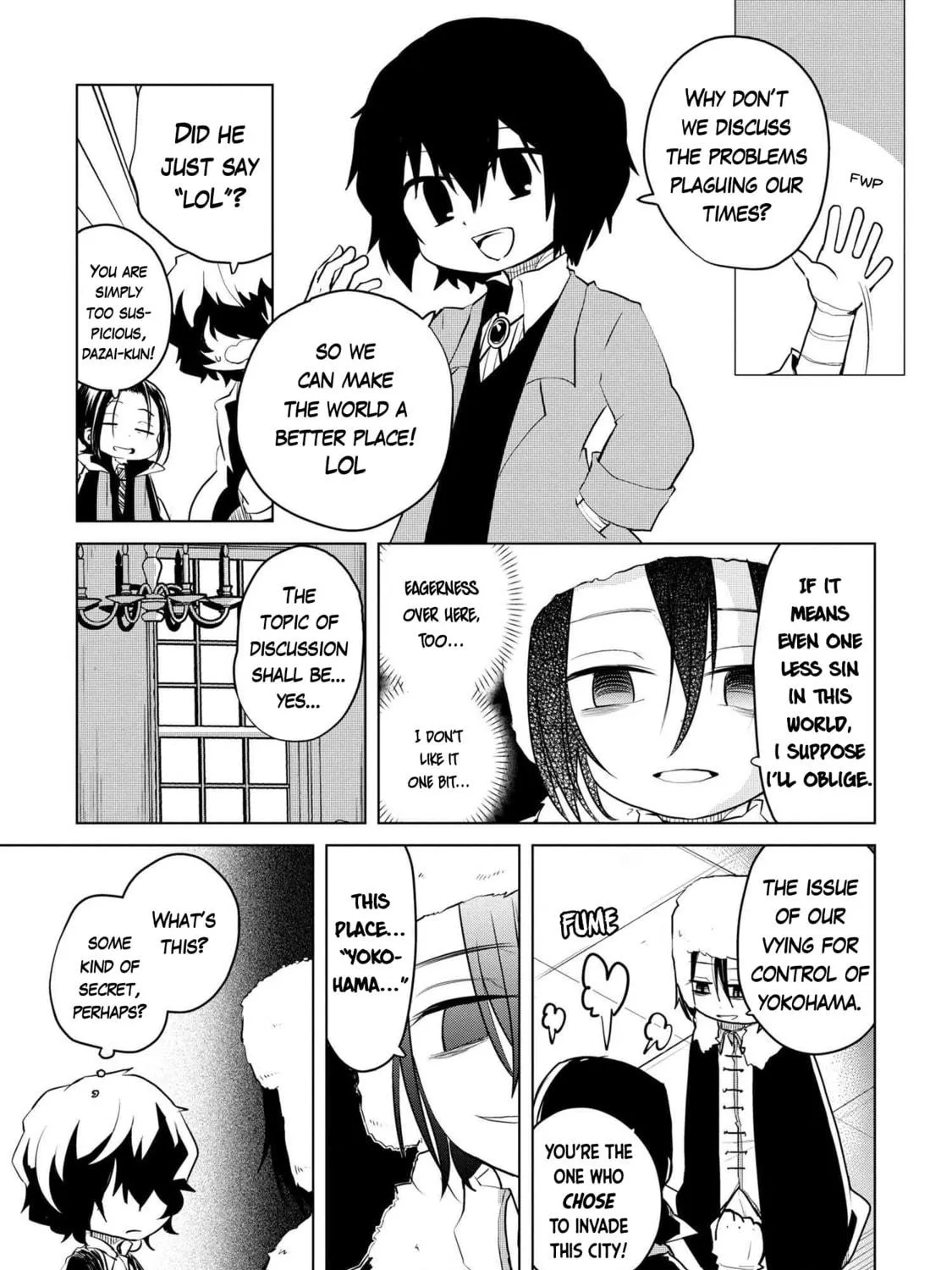 Read Bungo Stray Dogs: Wan! chapter 161 image 8 on Lezhin