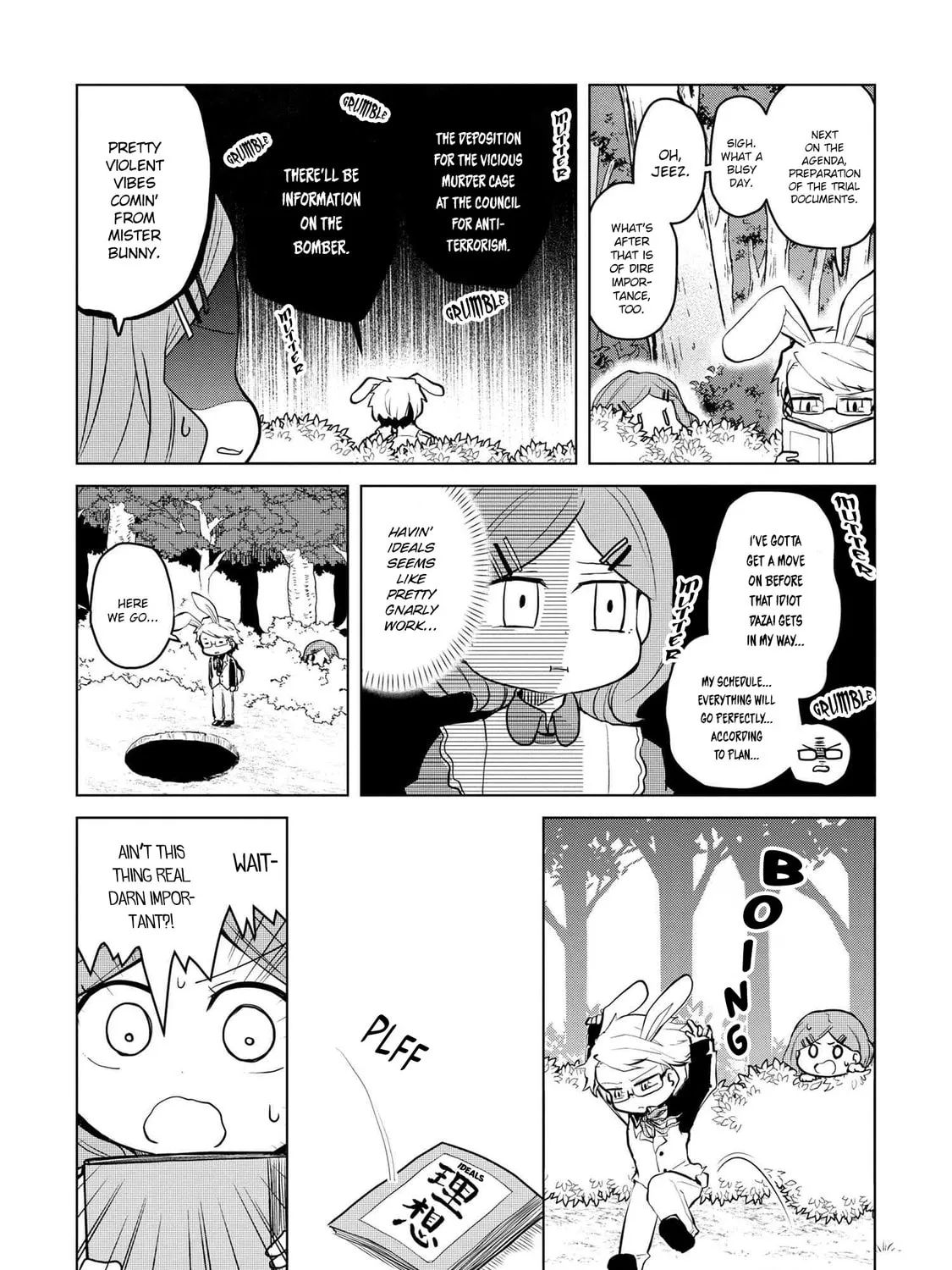 Read Bungo Stray Dogs: Wan! chapter 163 image 2 on Lezhin
