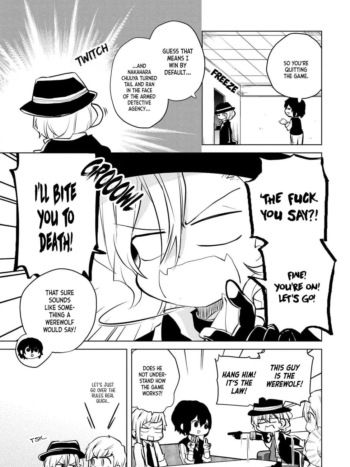 Read Bungo Stray Dogs: Wan! chapter 164 image 4 on Lezhin