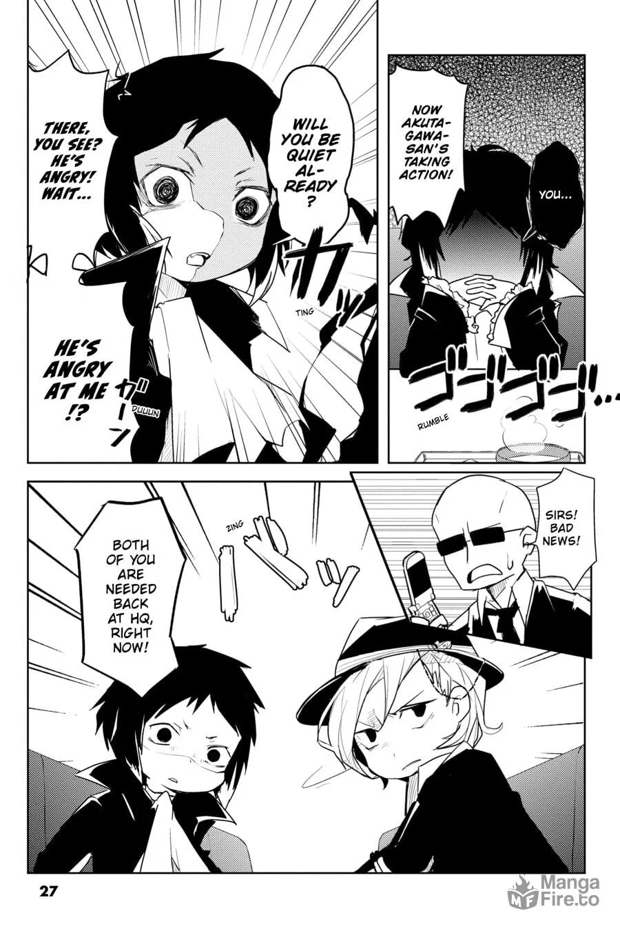 Read Bungo Stray Dogs: Wan! chapter 2 image 4 on Lezhin