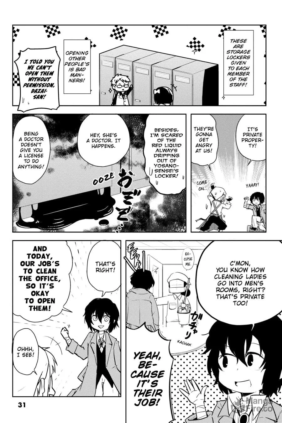 Read Bungo Stray Dogs: Wan! chapter 2 image 8 on Lezhin